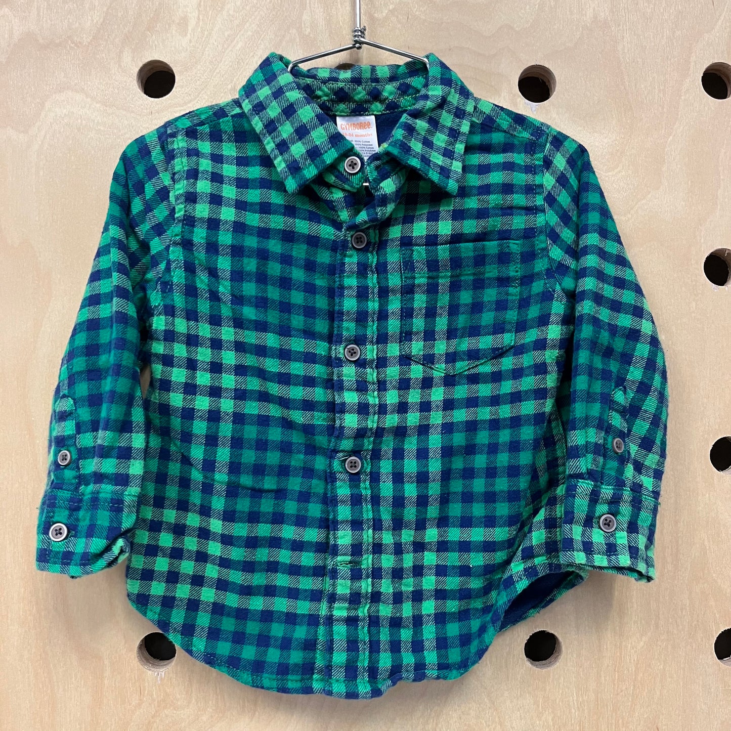 Green Lined Flannel