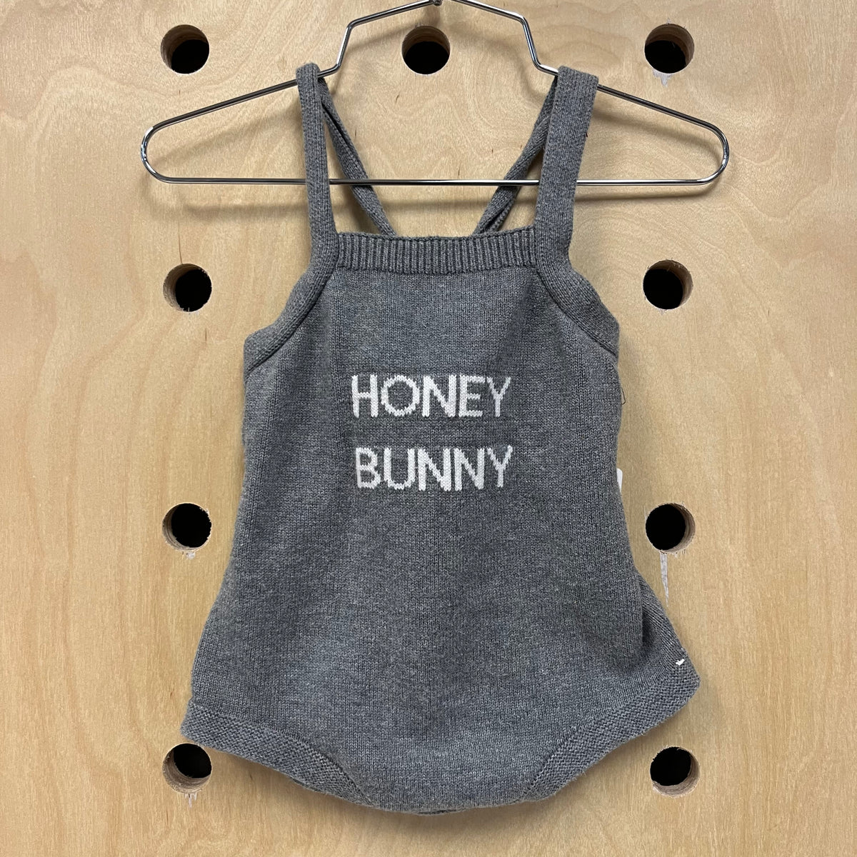 Honey Bunny Knit Romper