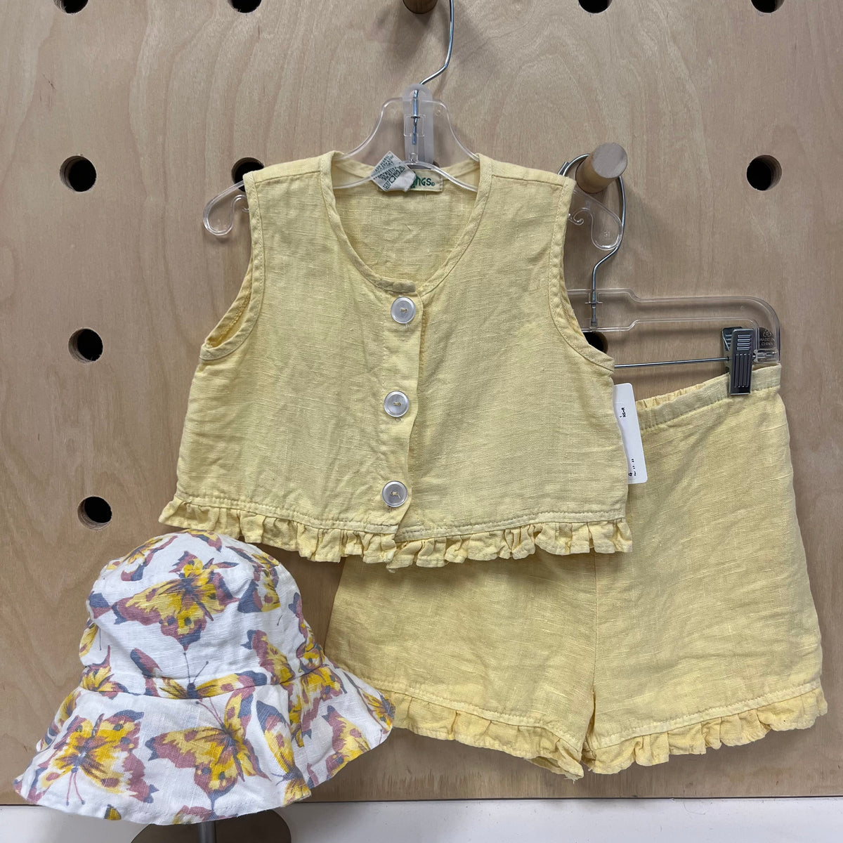 Yellow Organic Outfit w/ Hat