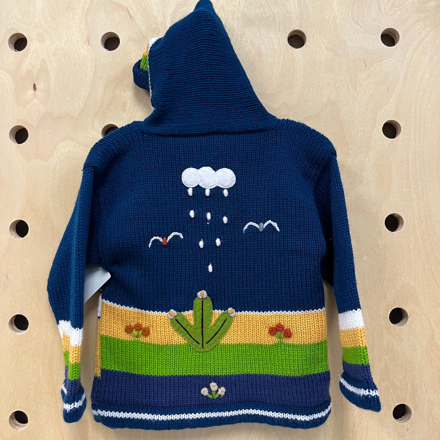 Blue Peruvian Sweater