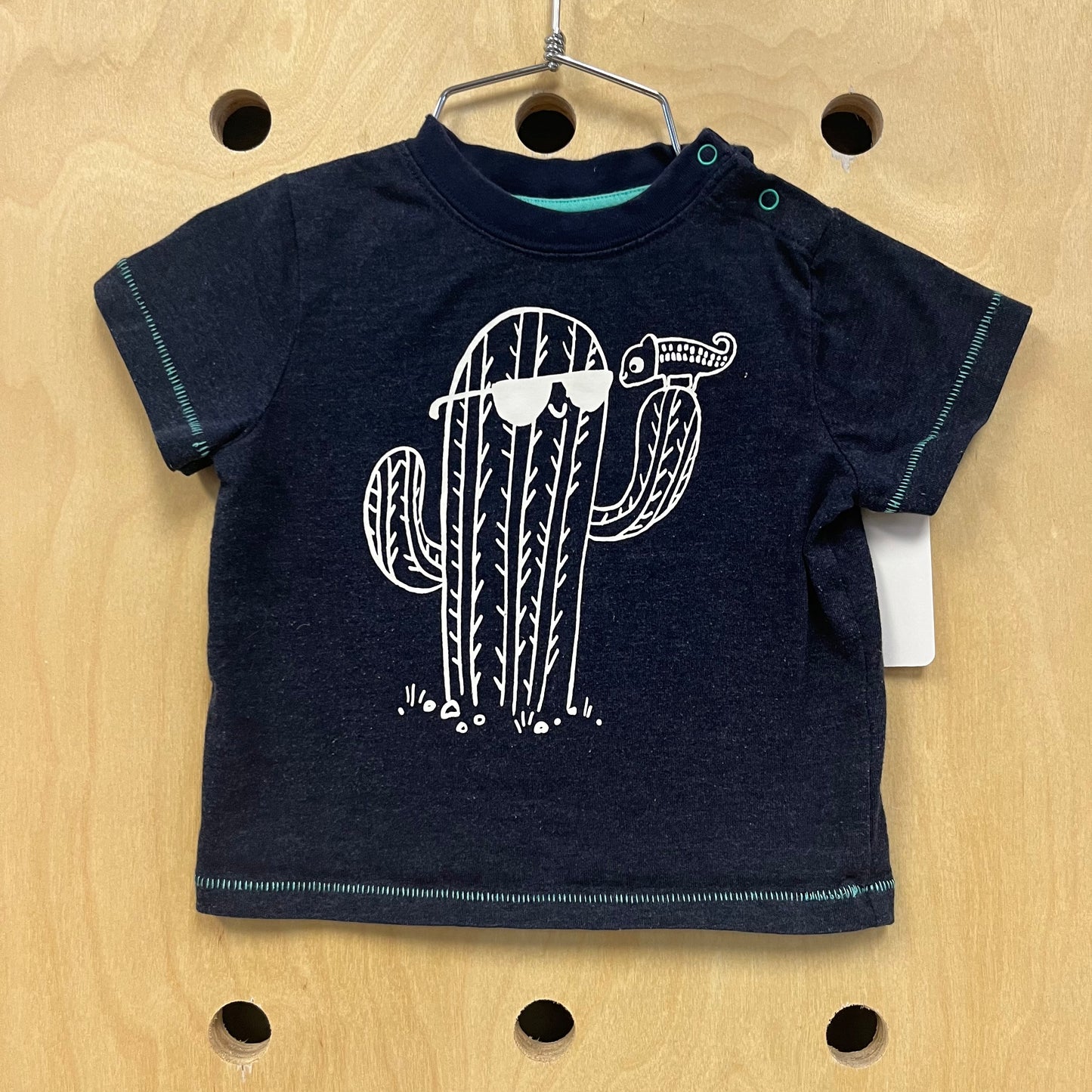 Blue Cactus Tee