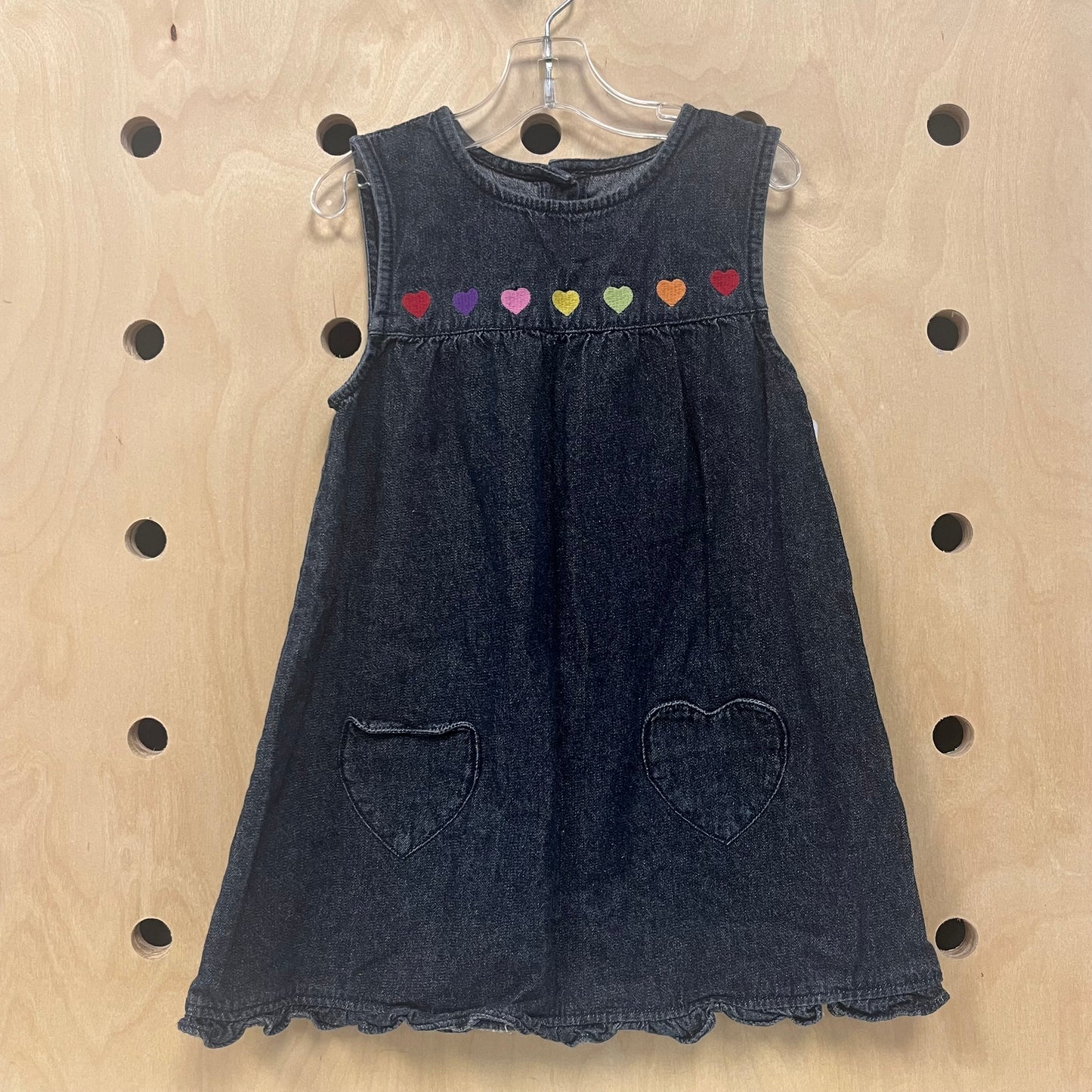 Denim Hearts Dress