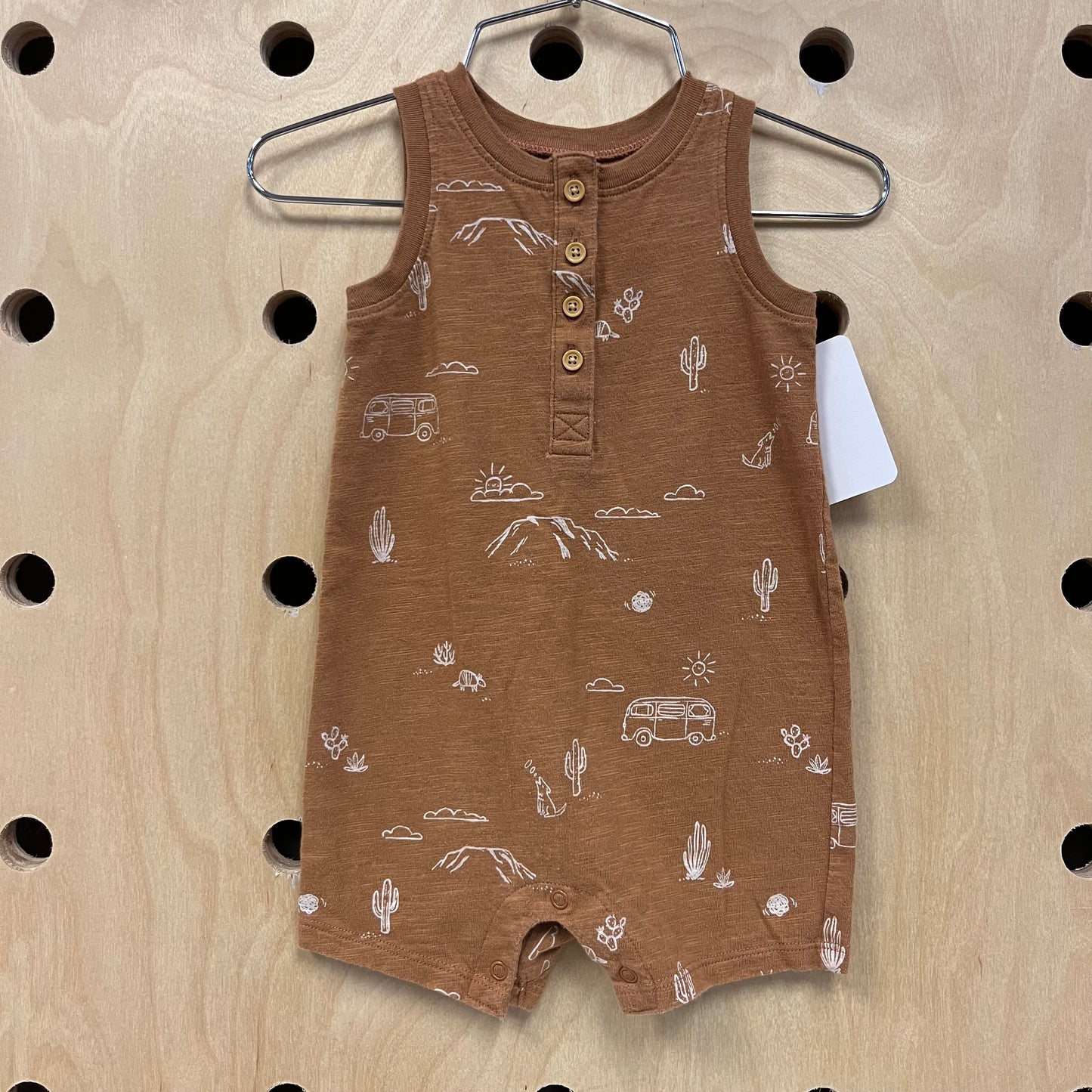 Desert Scene Romper