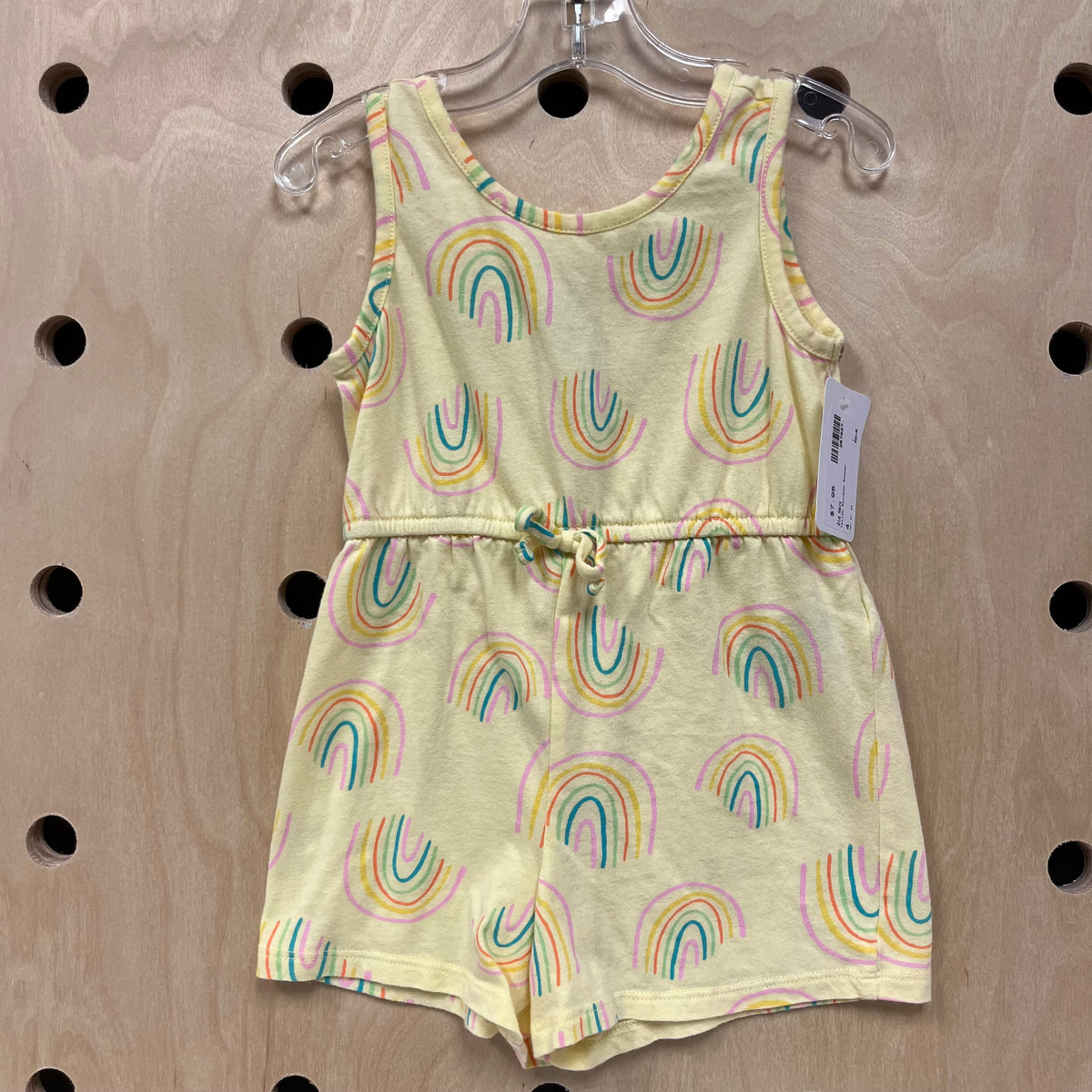 Yellow Rainbow Romper