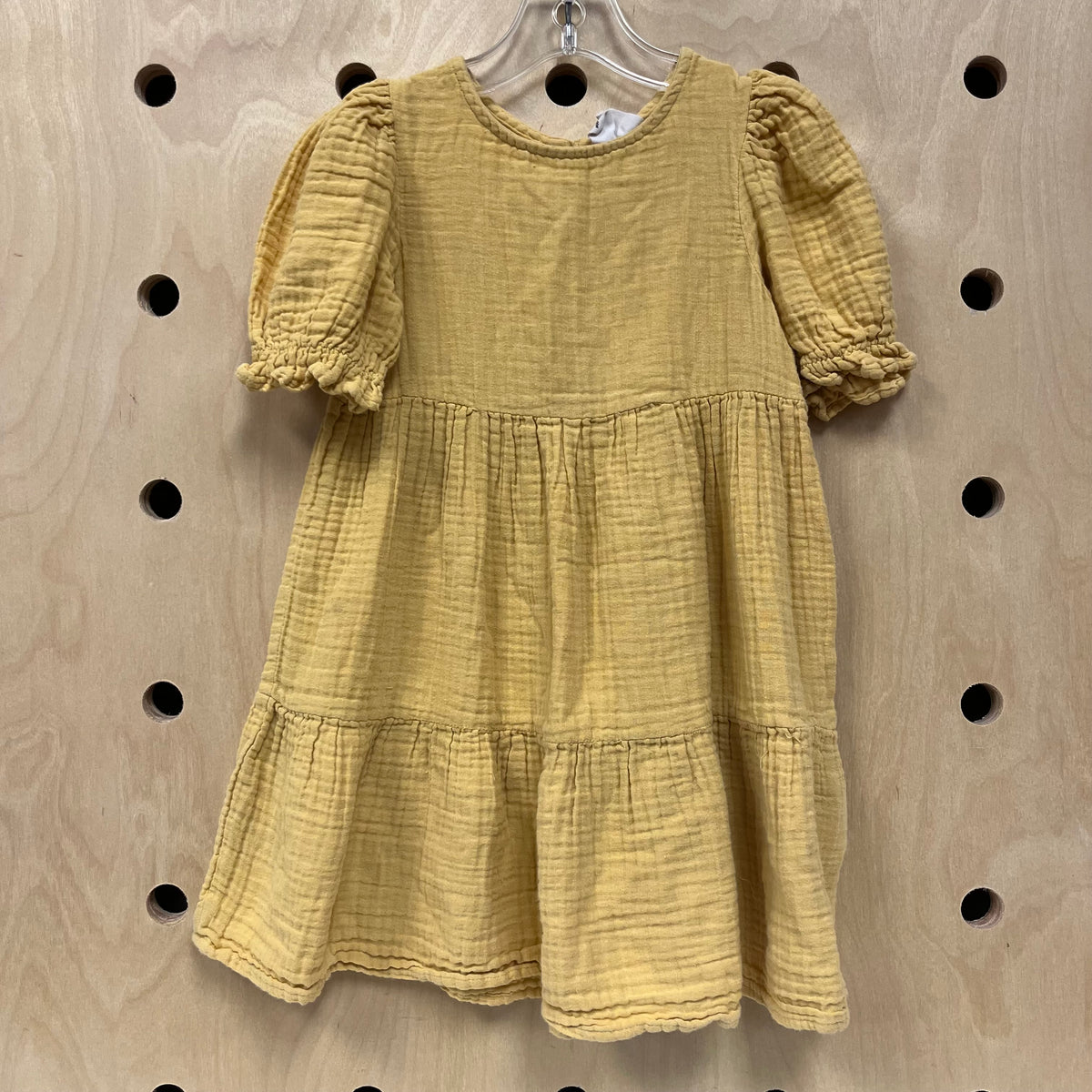 Yellow Gauze Dress