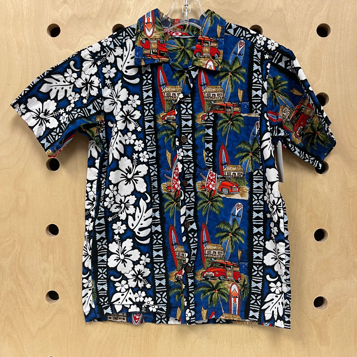 Blue Hawaiian Shirt