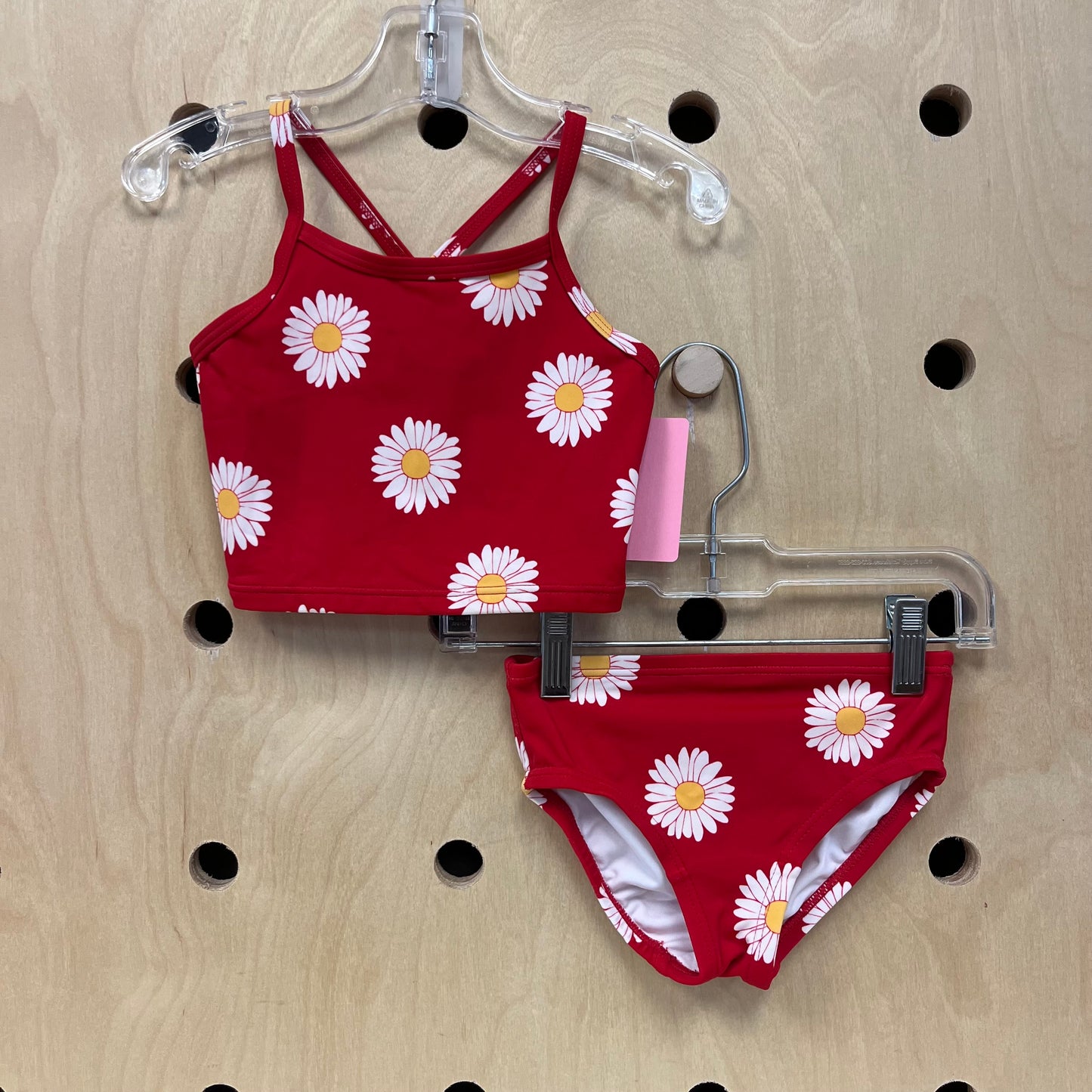 Red Daisy 2pc. Swimsuit