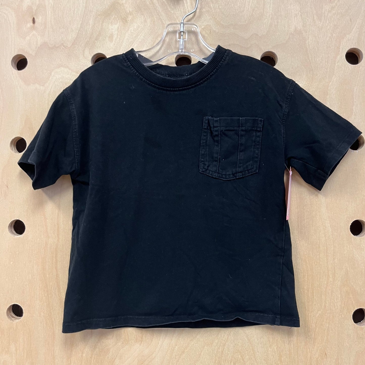 Black Pocket Tee
