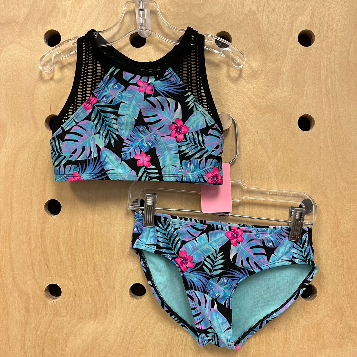 Blue Tropical 2pc. Swimsuit