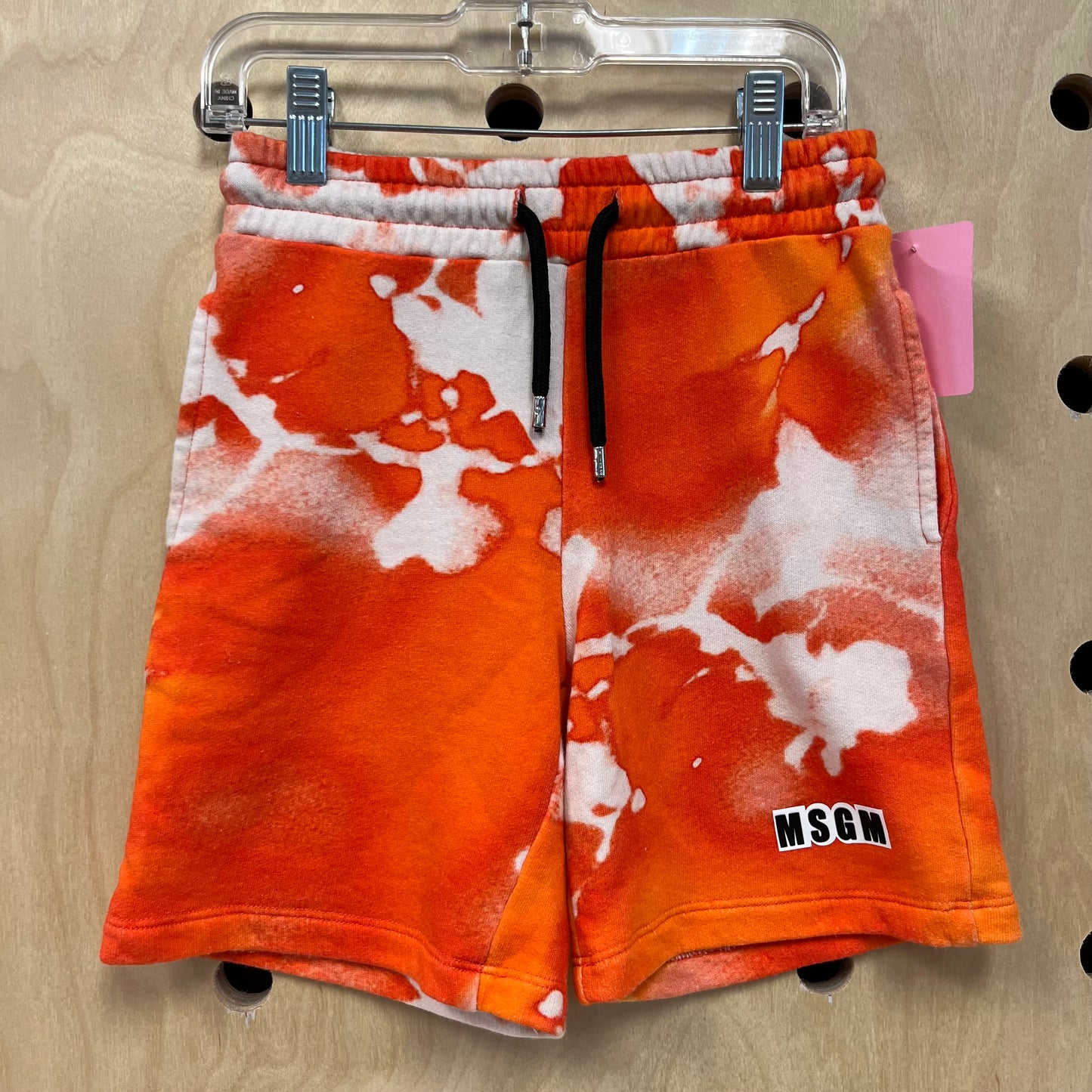 Orange Tie Dye Shorts