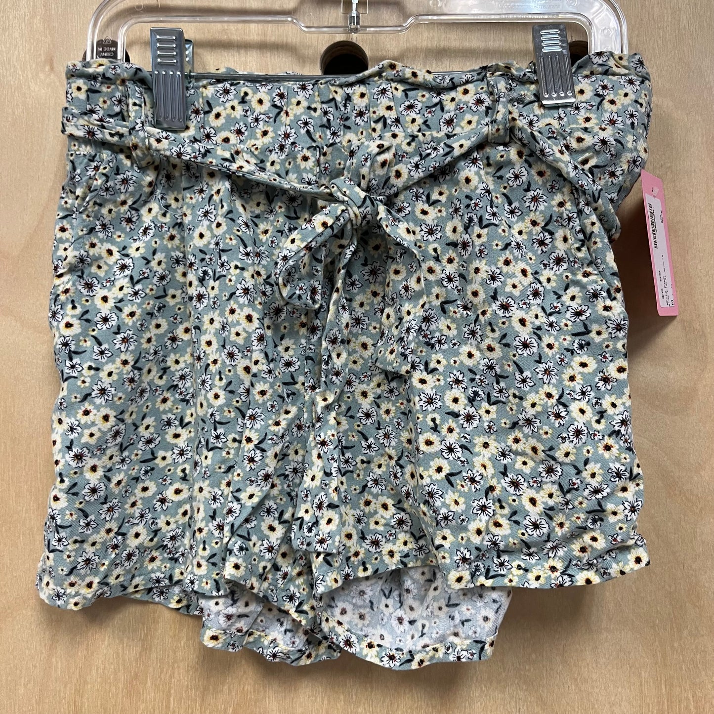 Blue Floral Shorts