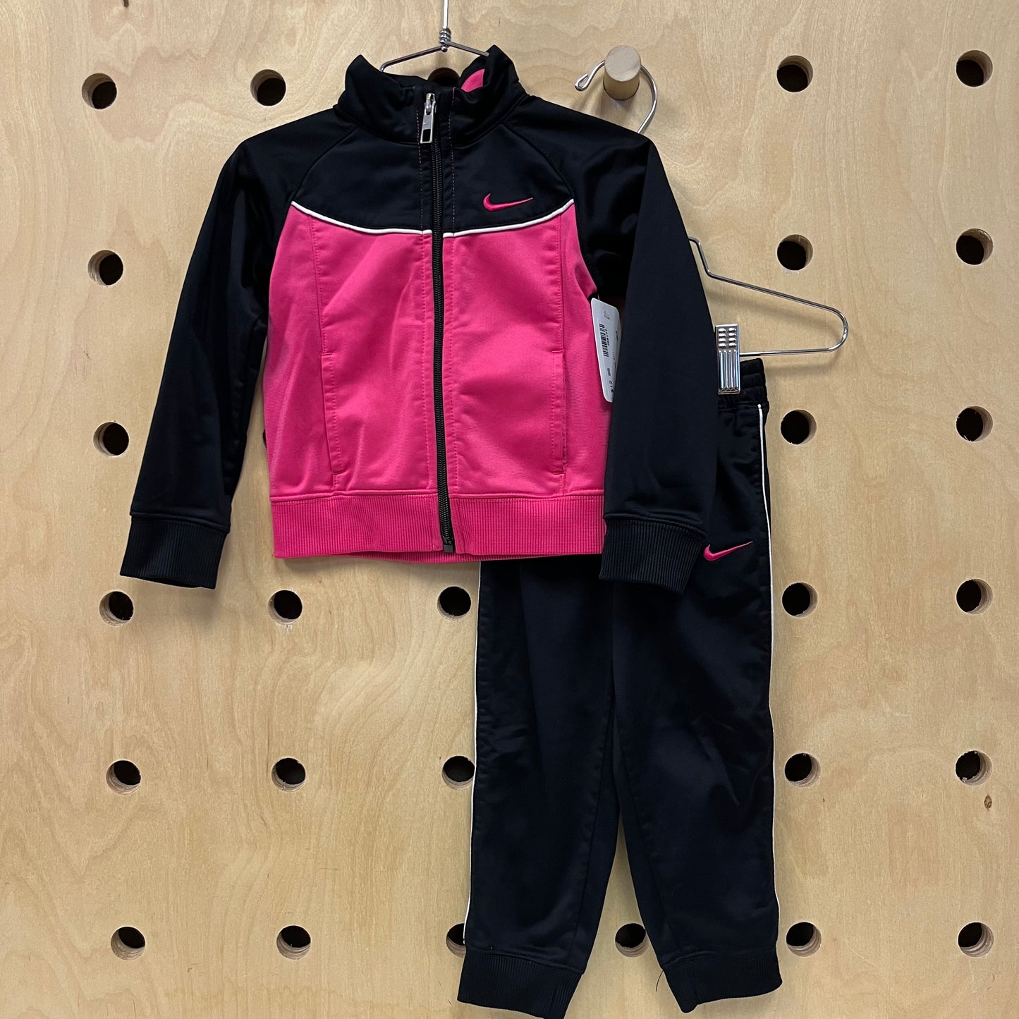 Black & Pink Track Suit