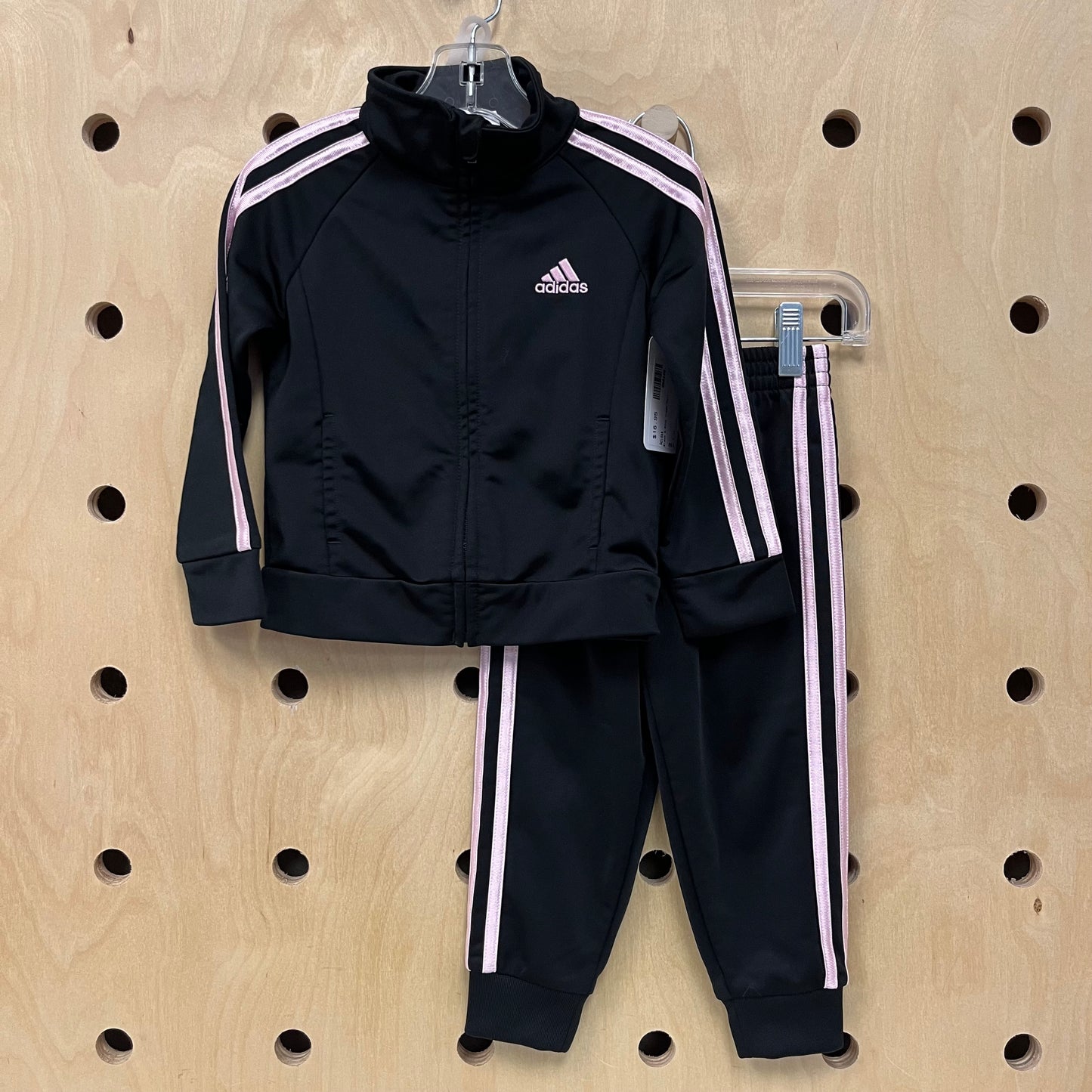 Black & Pink Track Suit