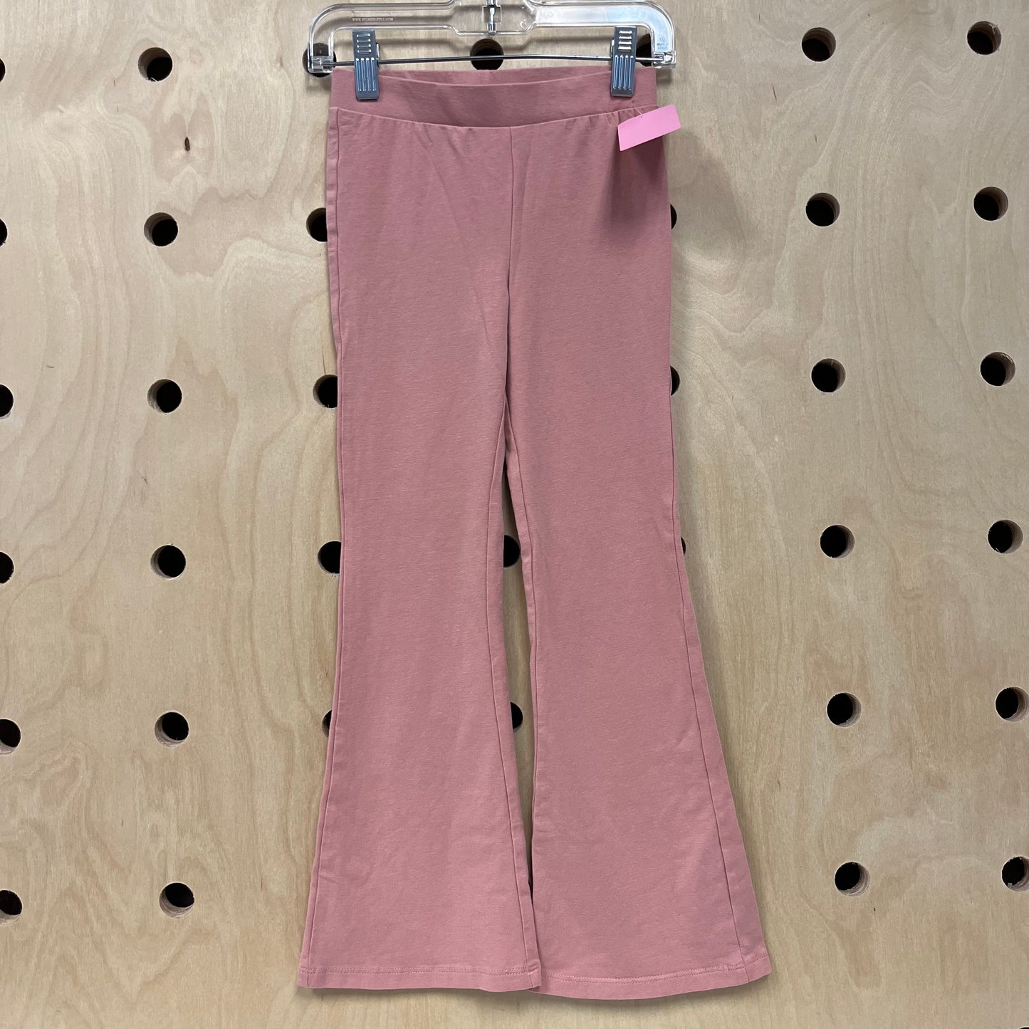 Dusty Pink Flared Leggings
