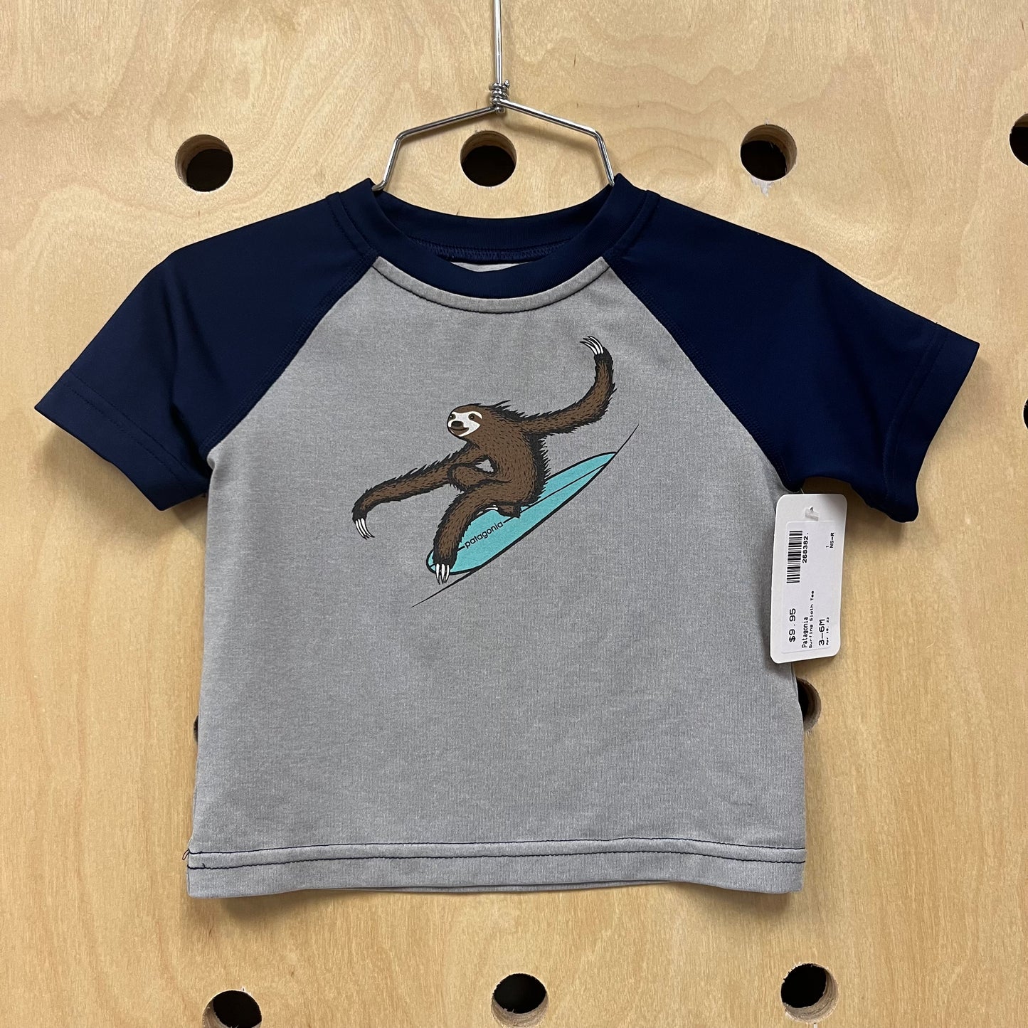 Surfing Sloth Tee