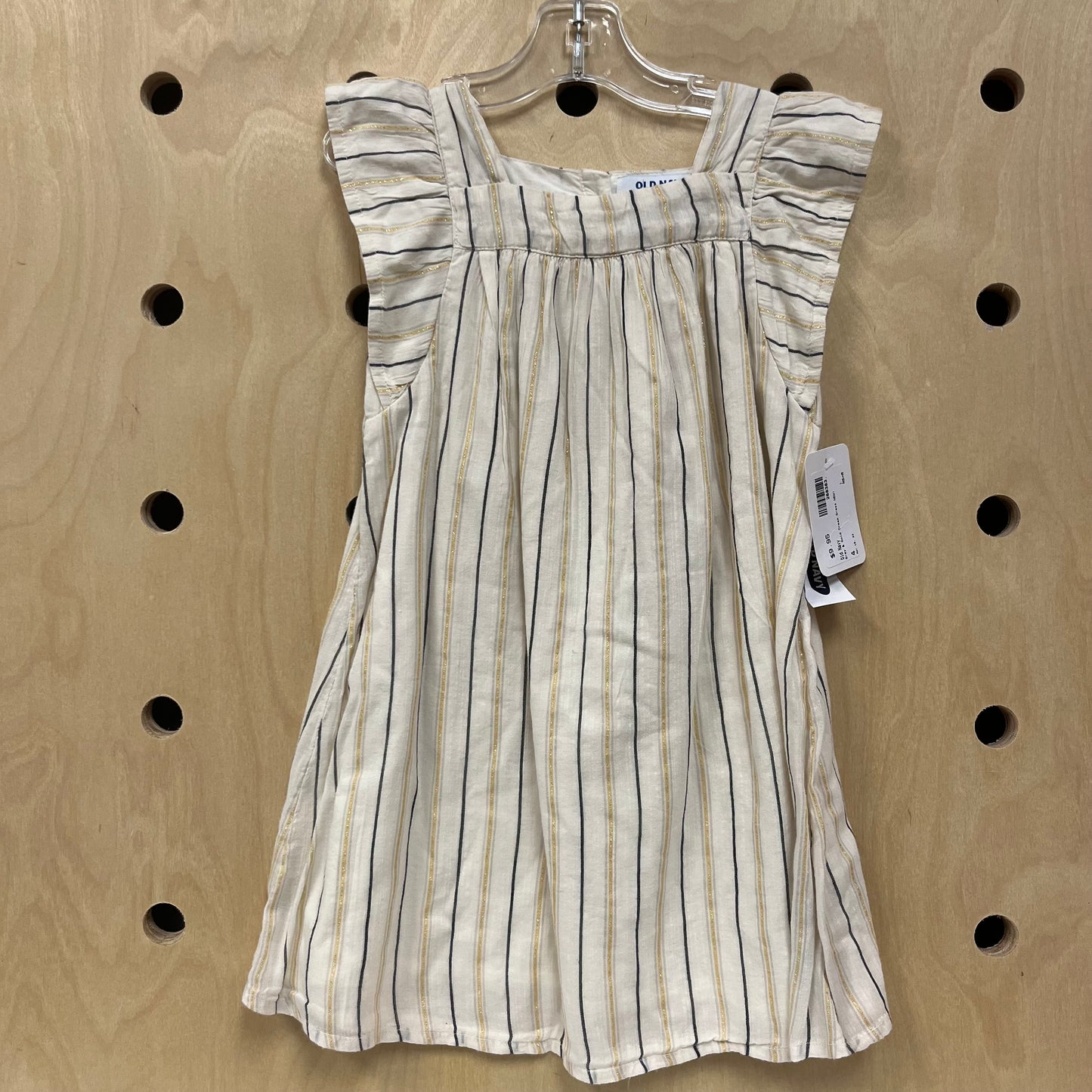 Grey & Gold Cream Dress NEW!