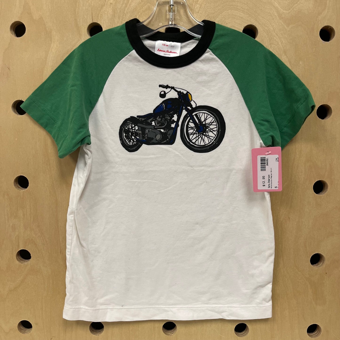 Motorcycle Raglan Shirt