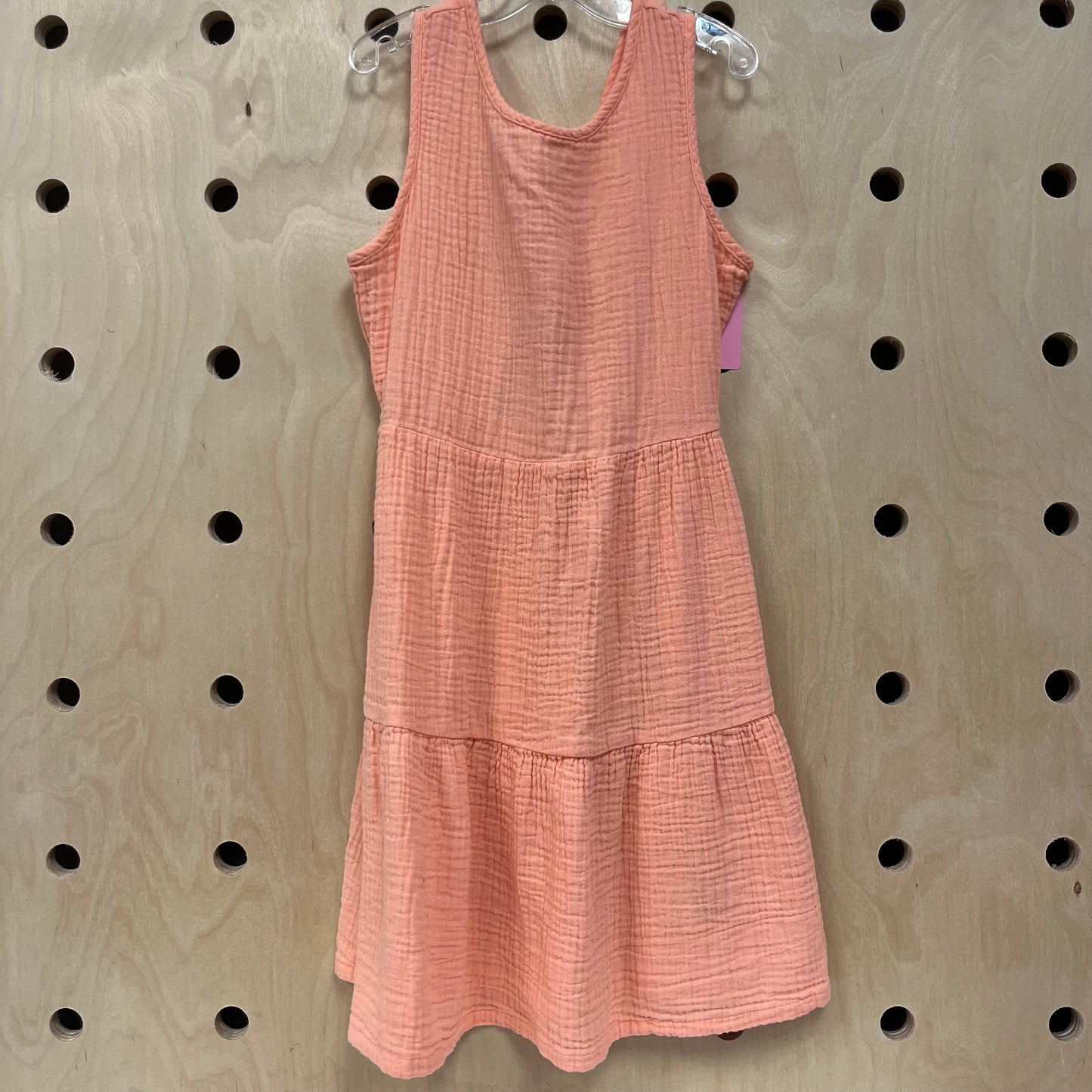 Peach Gauze Dress