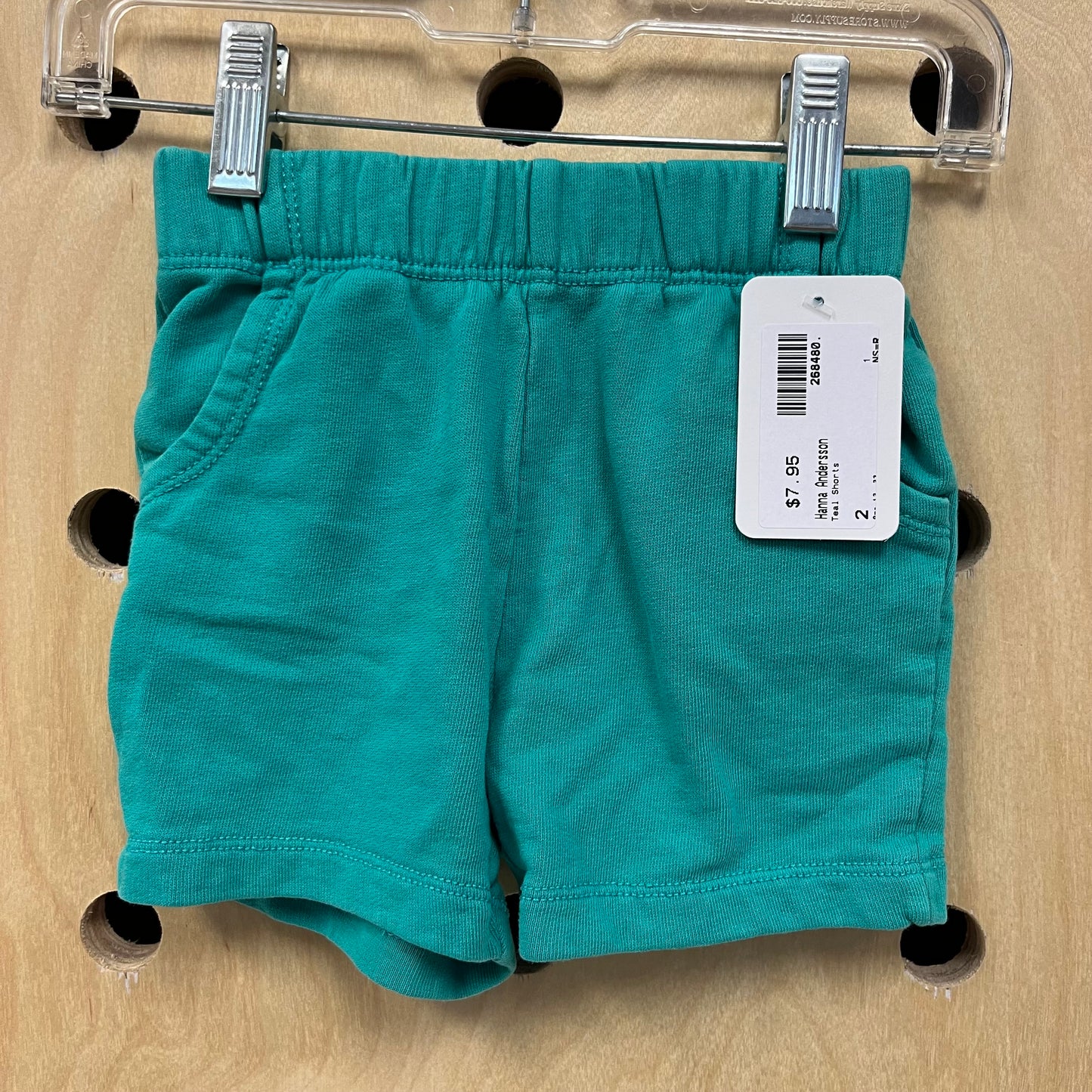 Teal Shorts