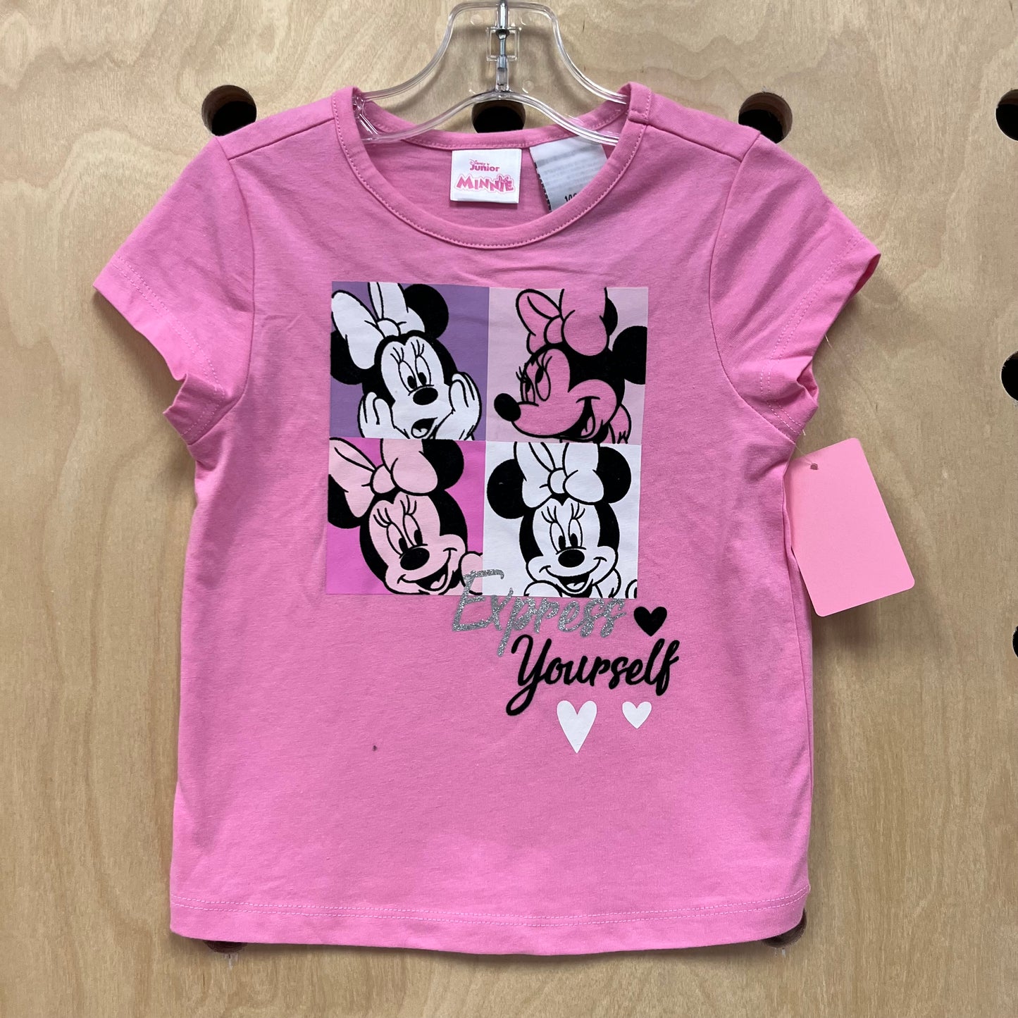 Pink Minnie Express Yourself Tee