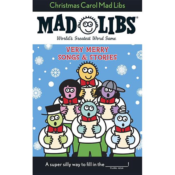 Christmas Carol Mad Libs