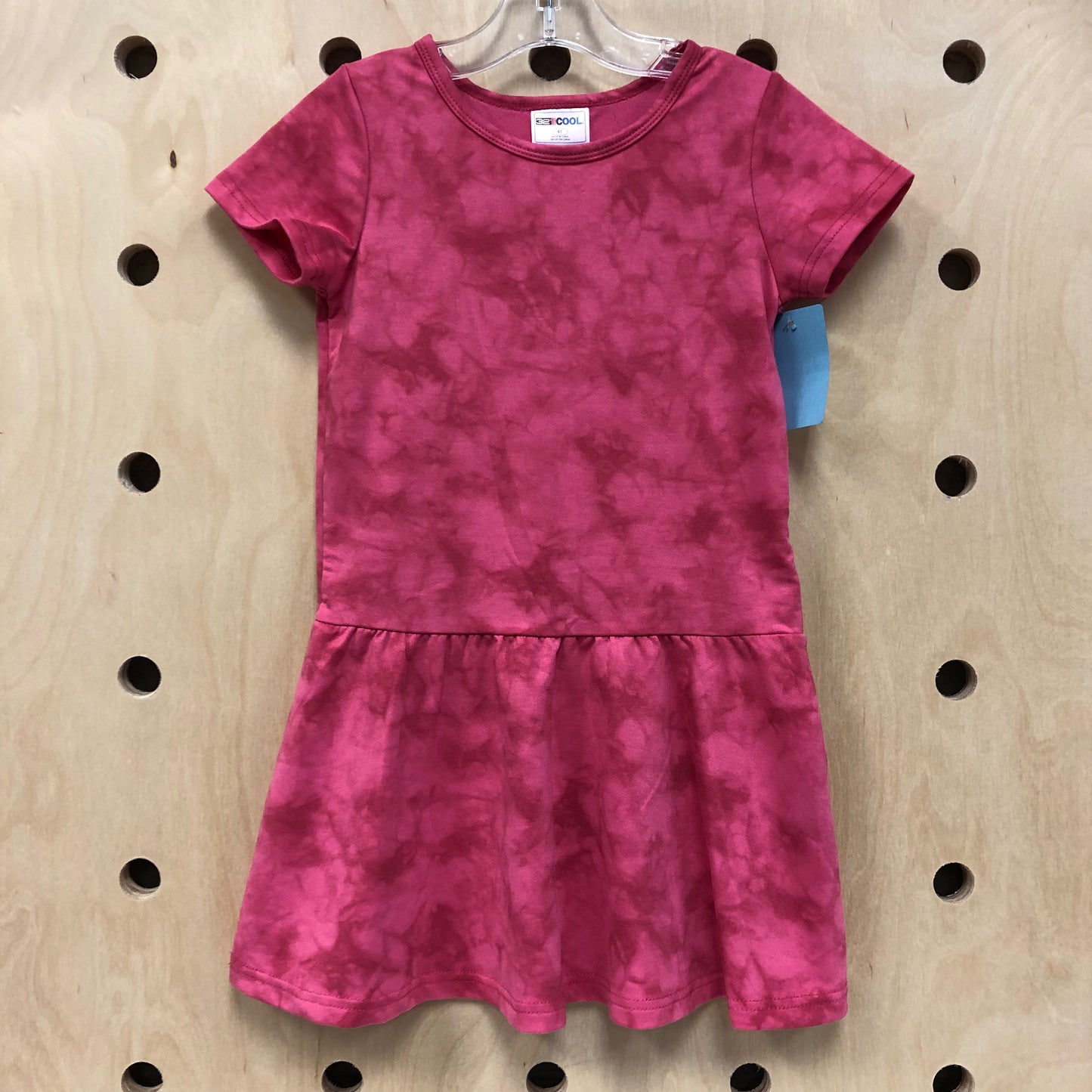 Pink Tie Dye Dress