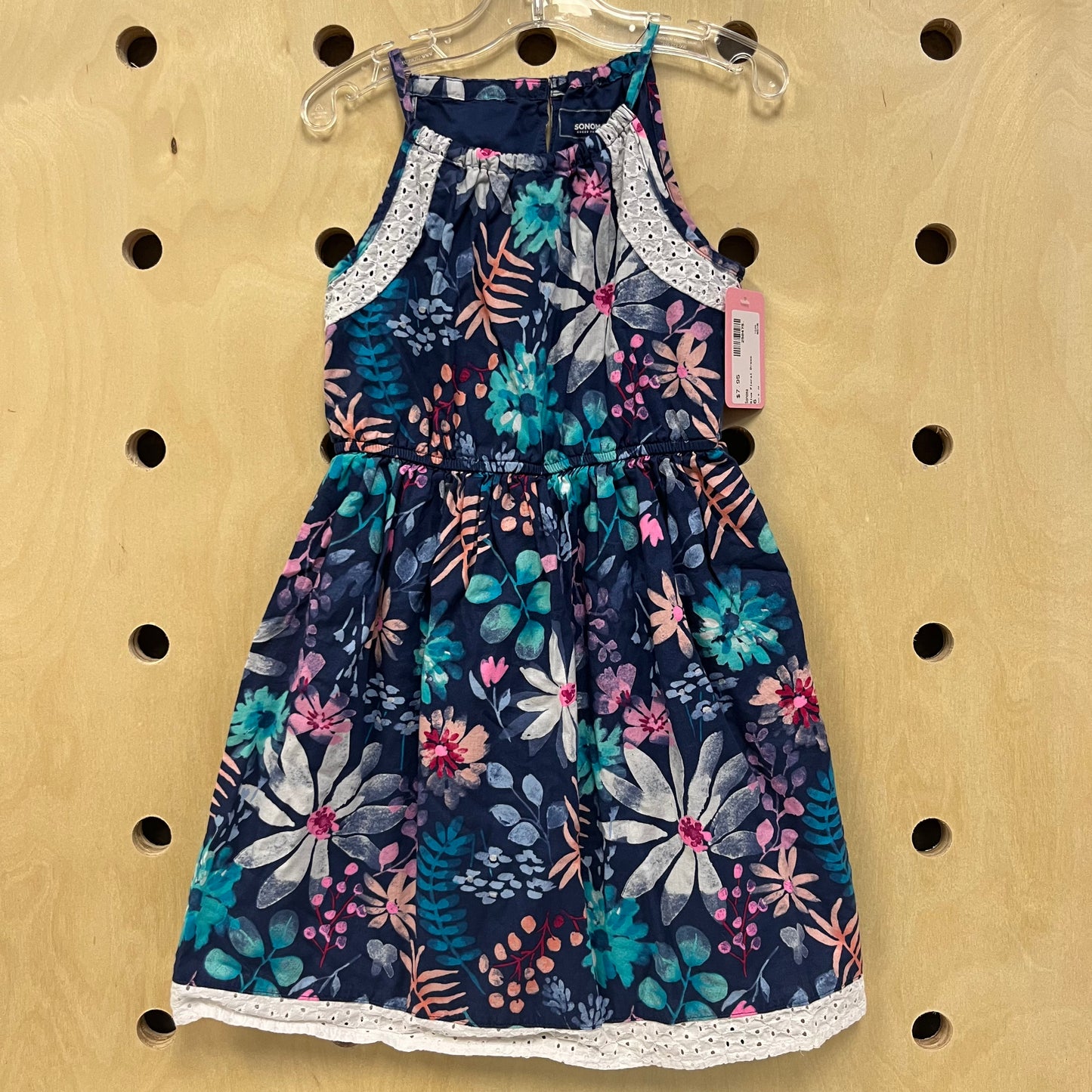 Blue Floral Dress