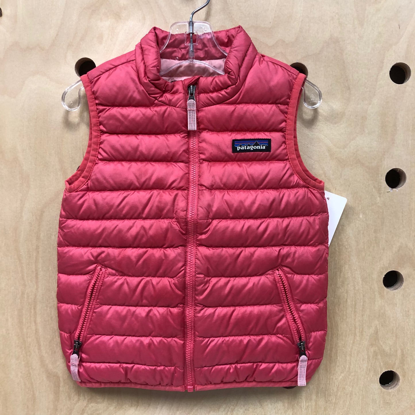 Pink Down Vest