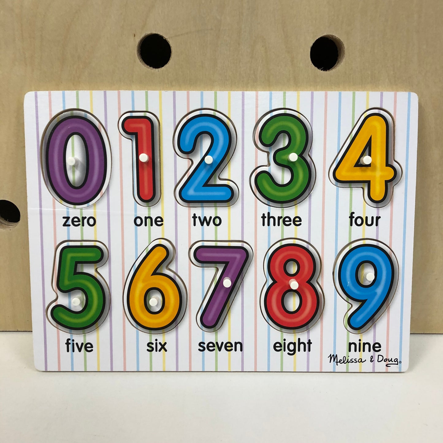 Numbers Peg Puzzle