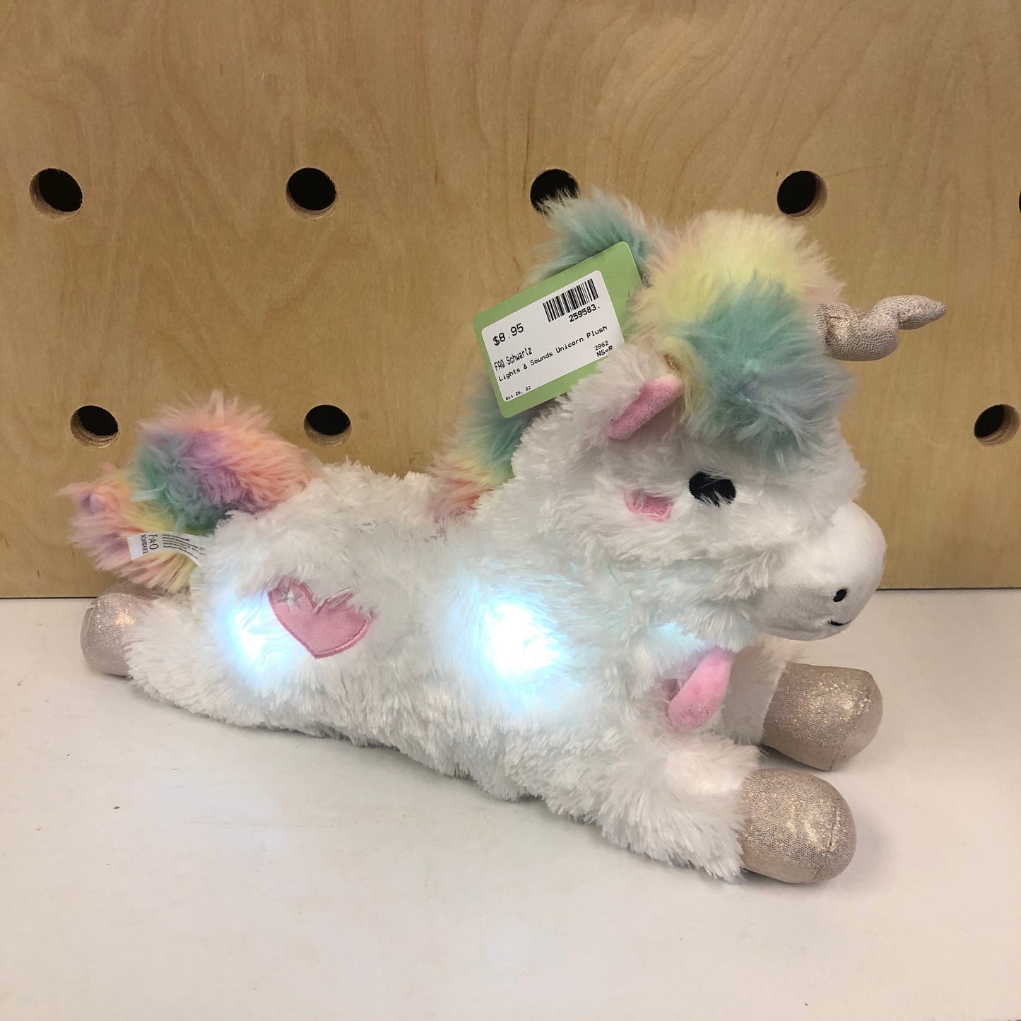 Lights & Sounds Unicorn Plush