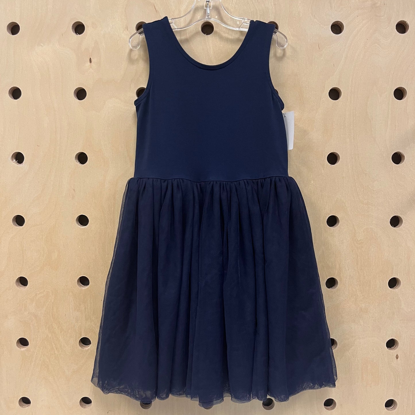 Navy Blue Tulle Dress