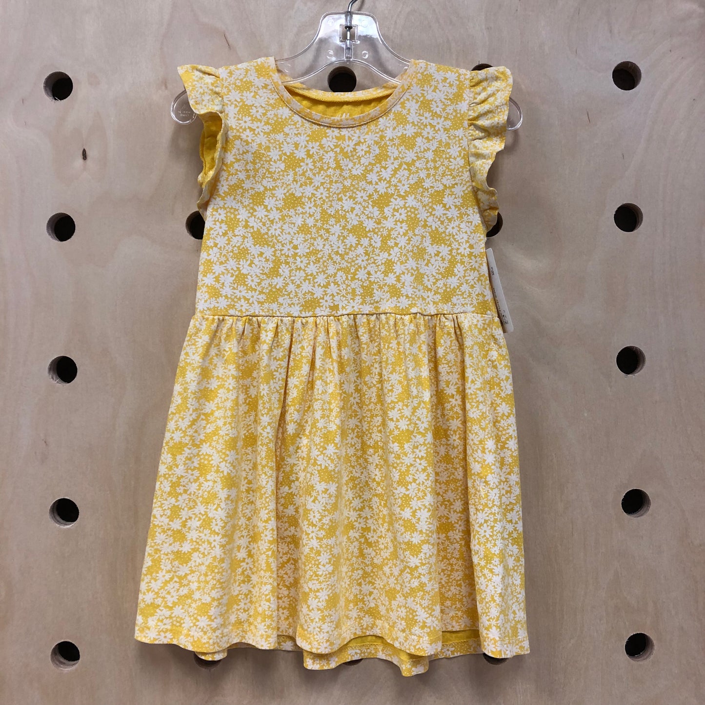Yellow Floral Dress