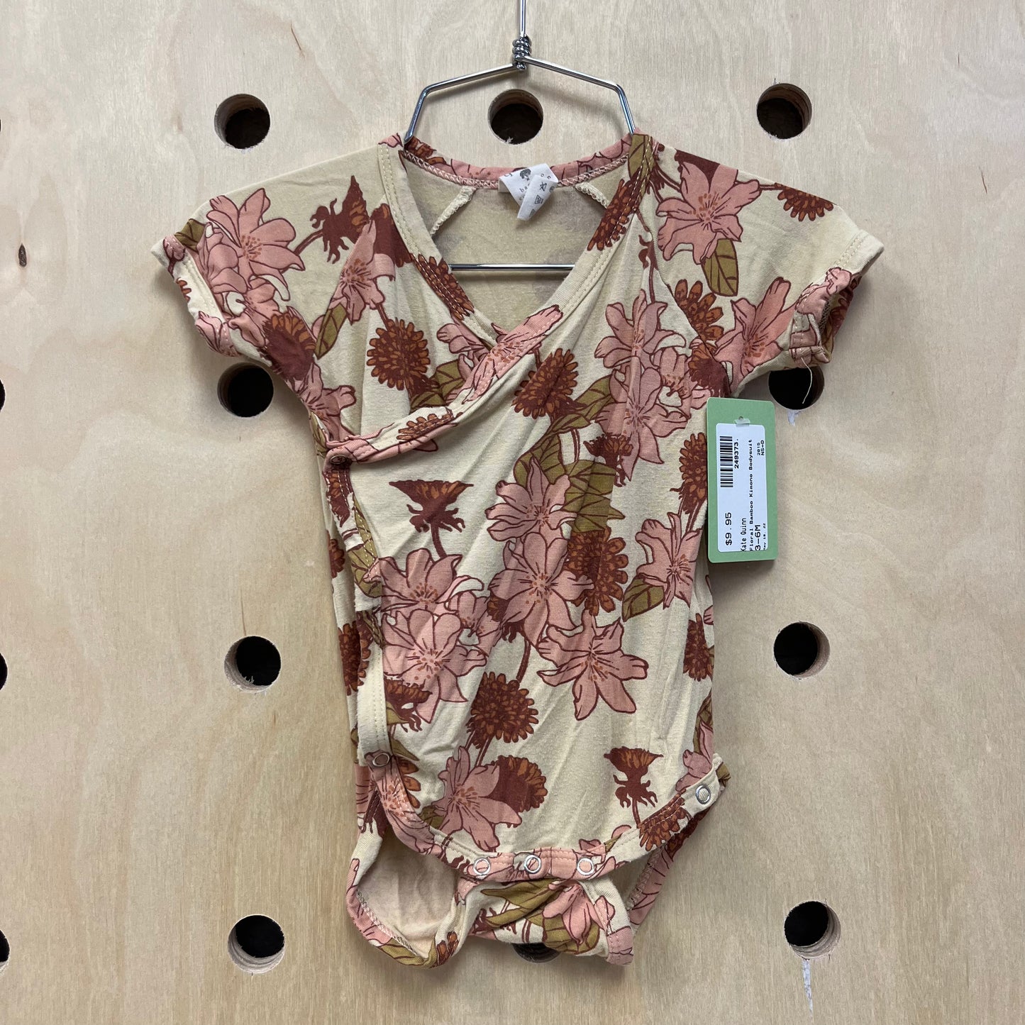 Floral Bamboo Kimono Bodysuit