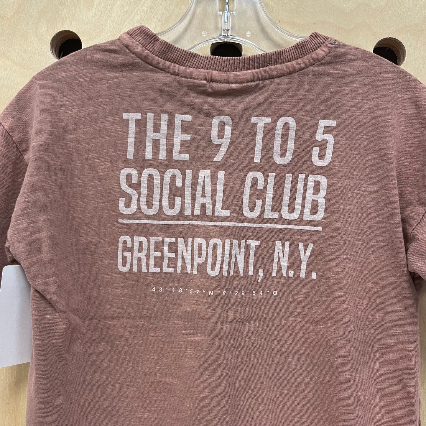 9 to 5 Social Club Mauve Tee