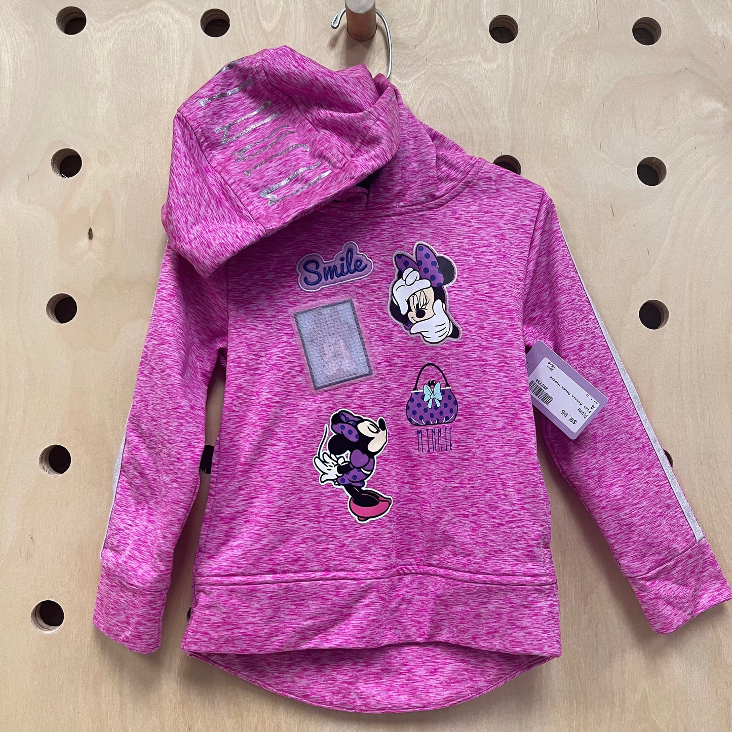 Pink Minnie Mouse Hoodie