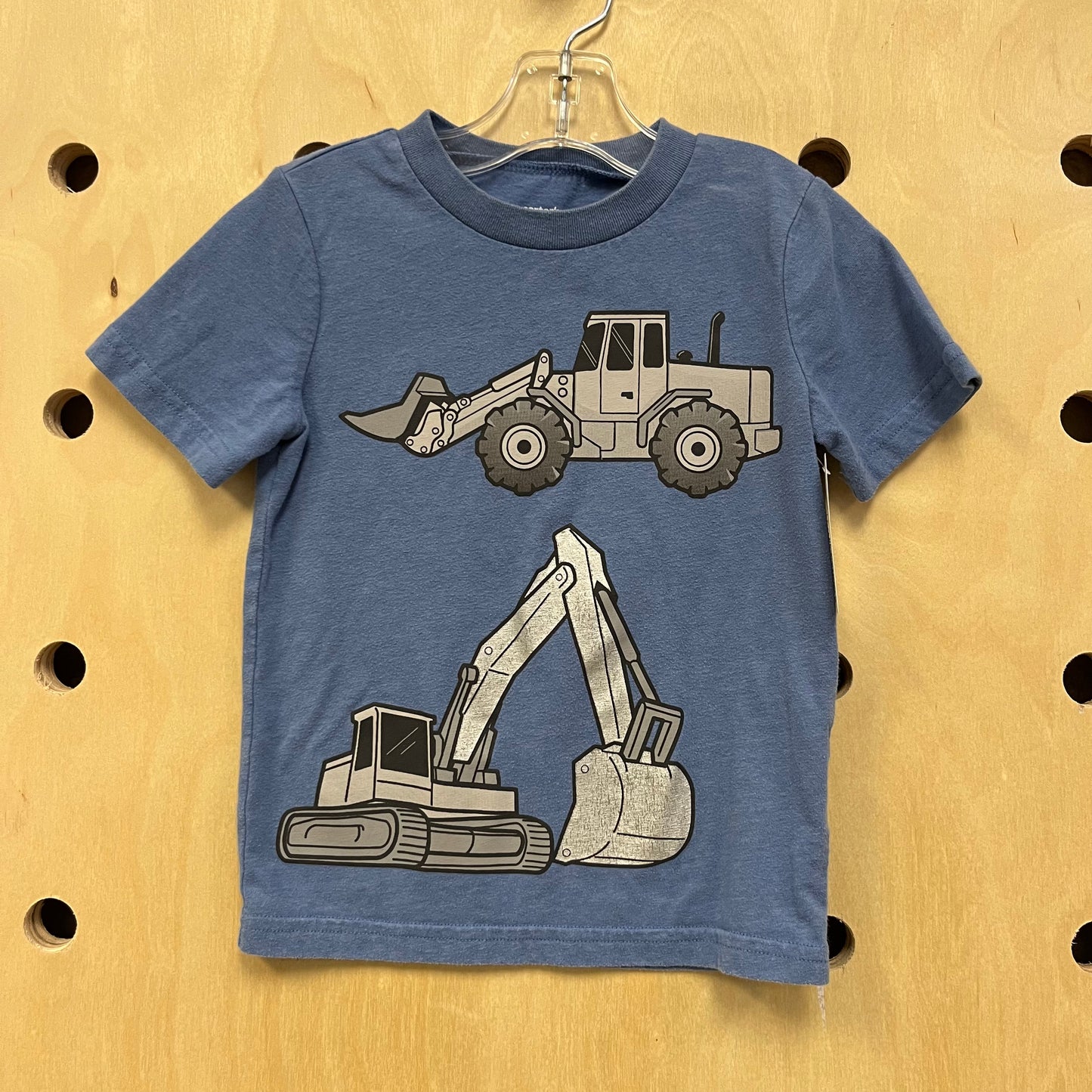Blue Construction Tee