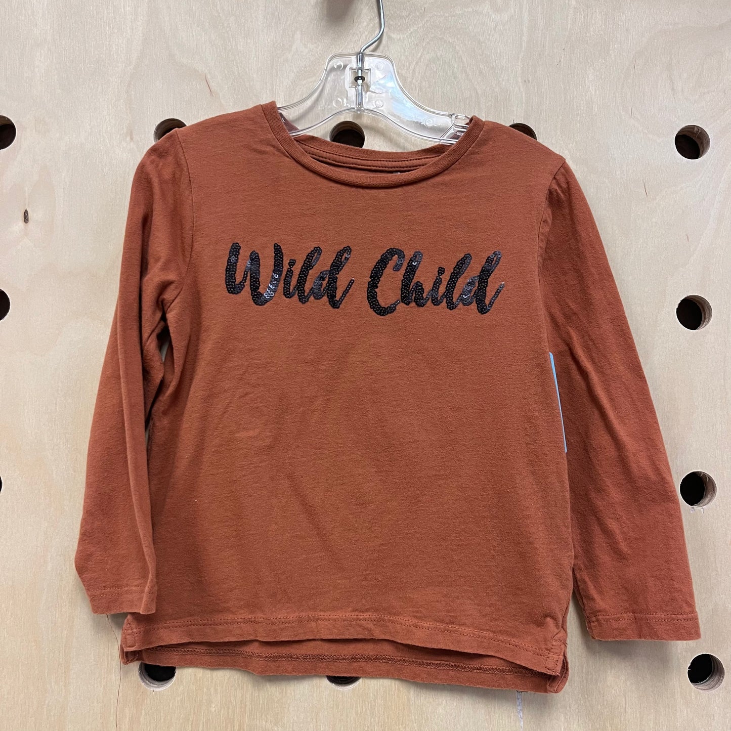 Wild Child LS Sequins Tee