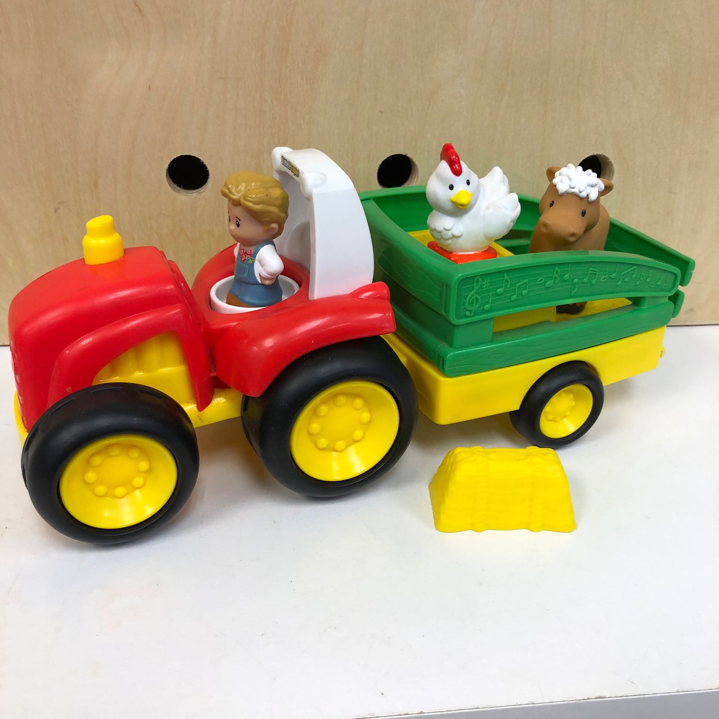Little People Tow + Pull Tractor
