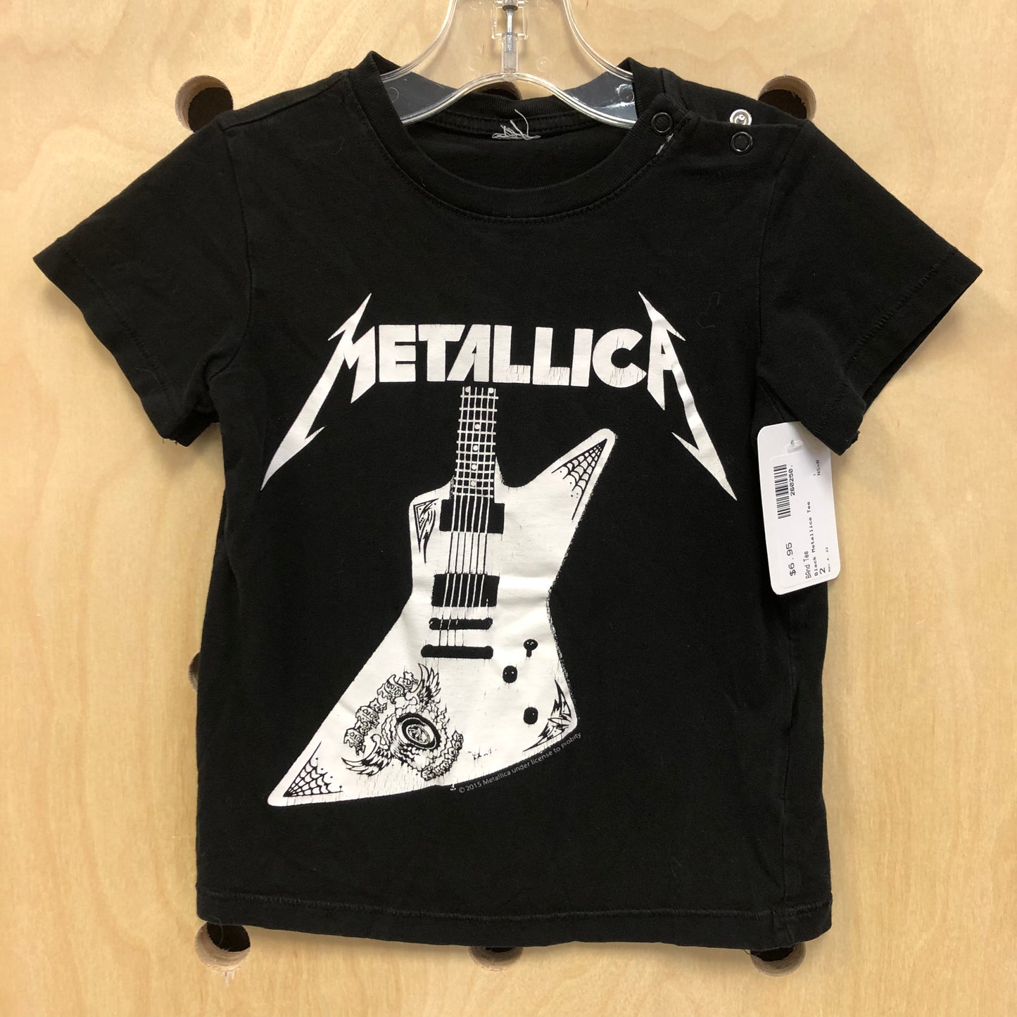 Black Metallica Tee