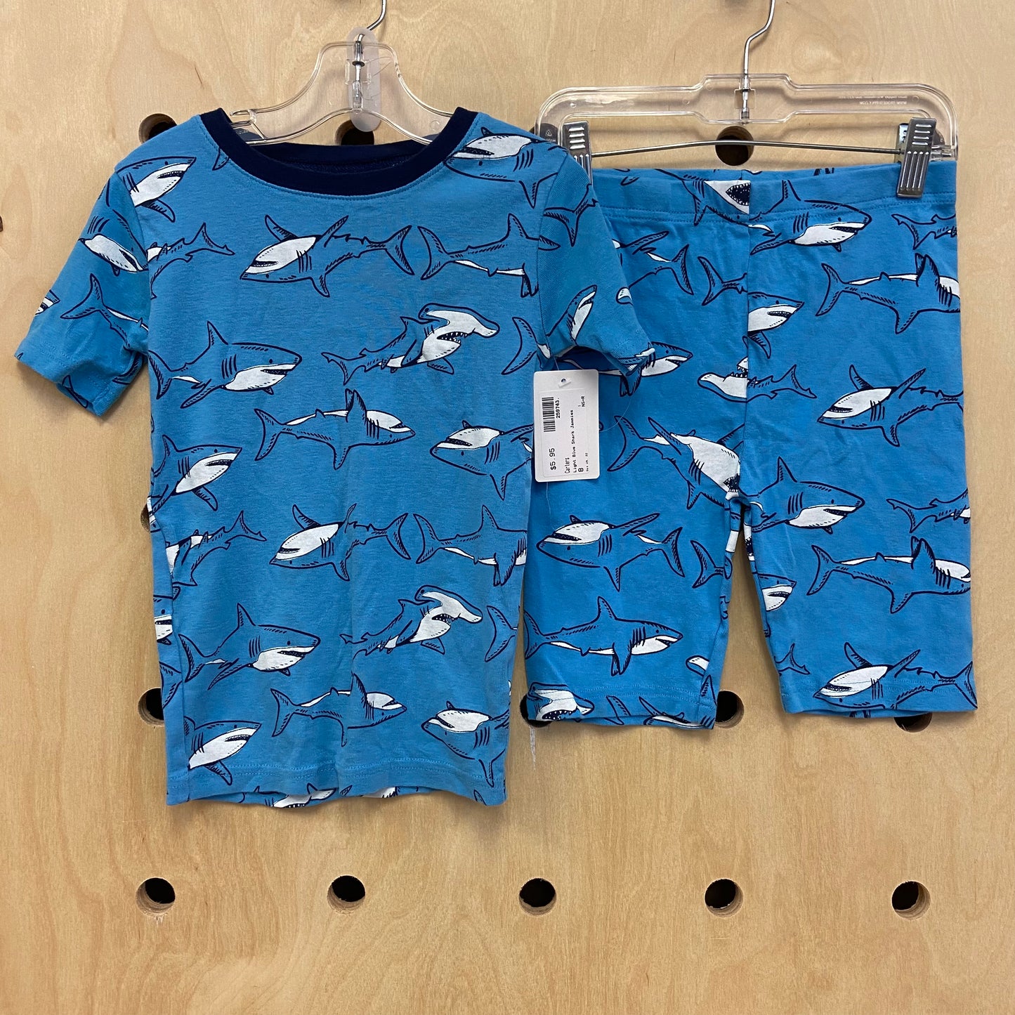 Light Blue Shark Jammies
