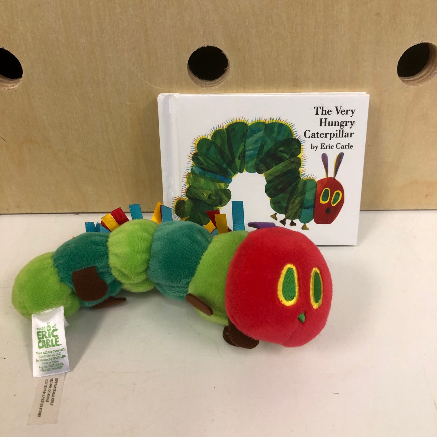 Hungry Caterpillar Plush + Book