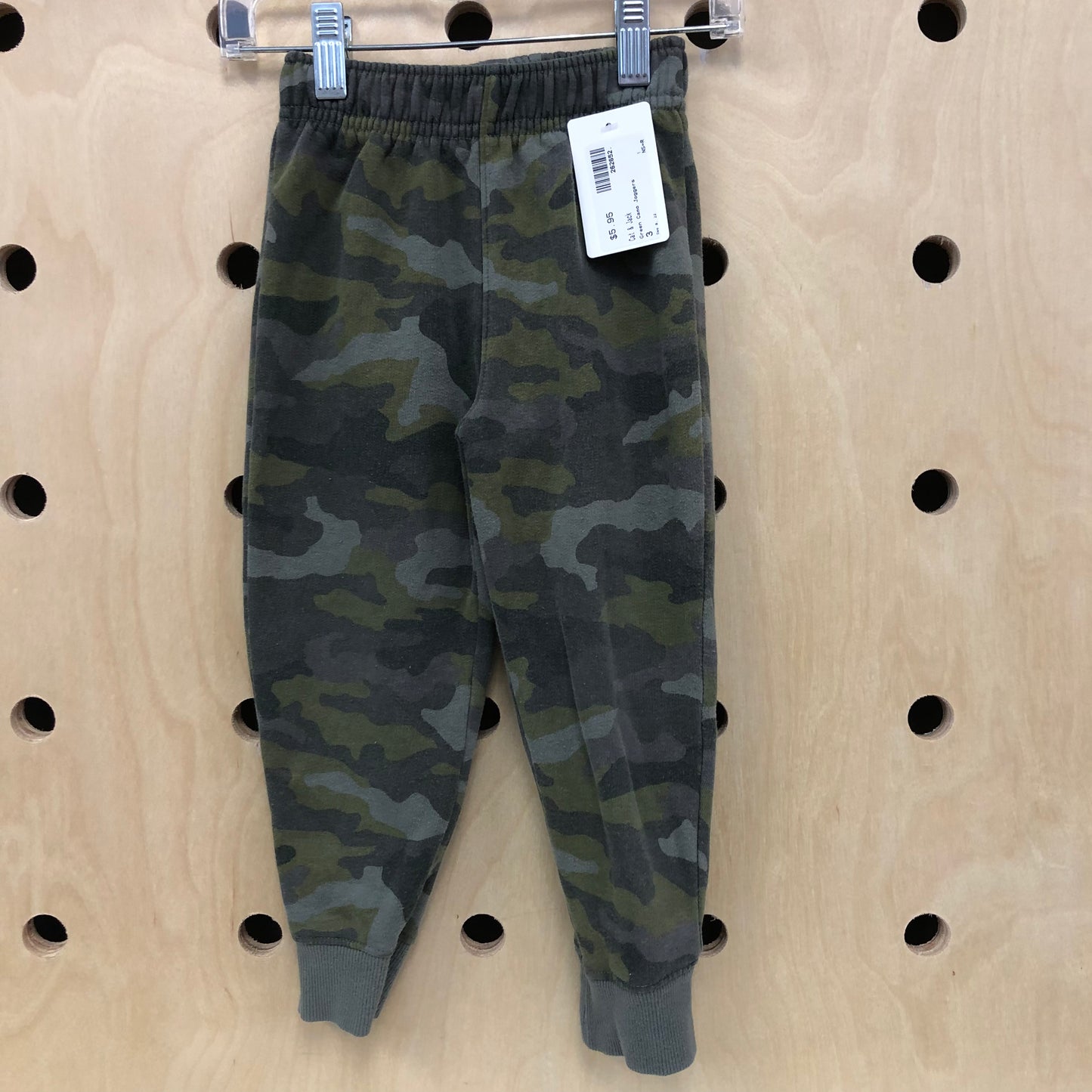 Green Camo Joggers