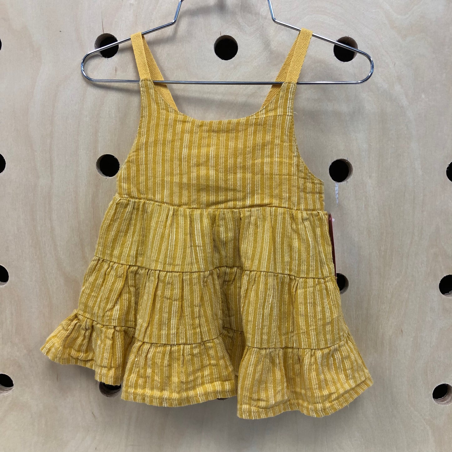 Yellow Striped Sundress