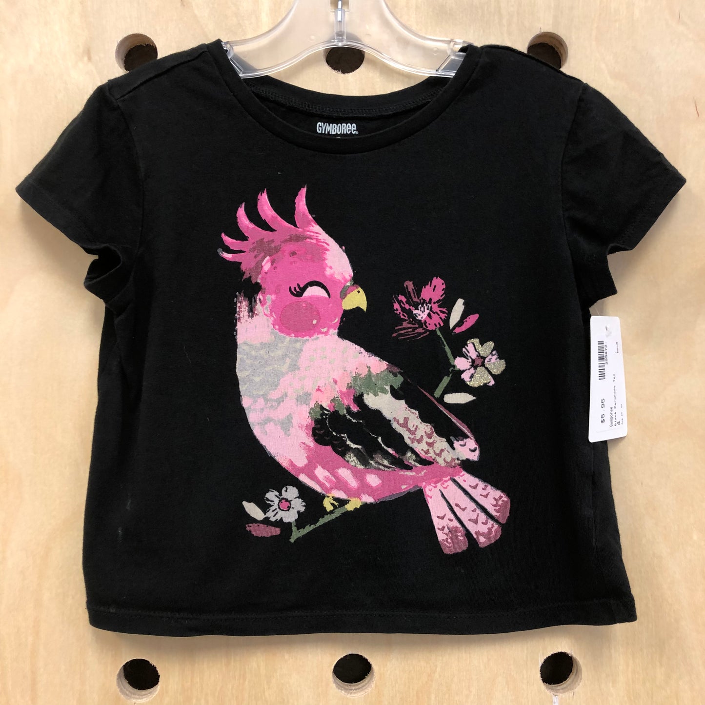 Black Parokeet Tee