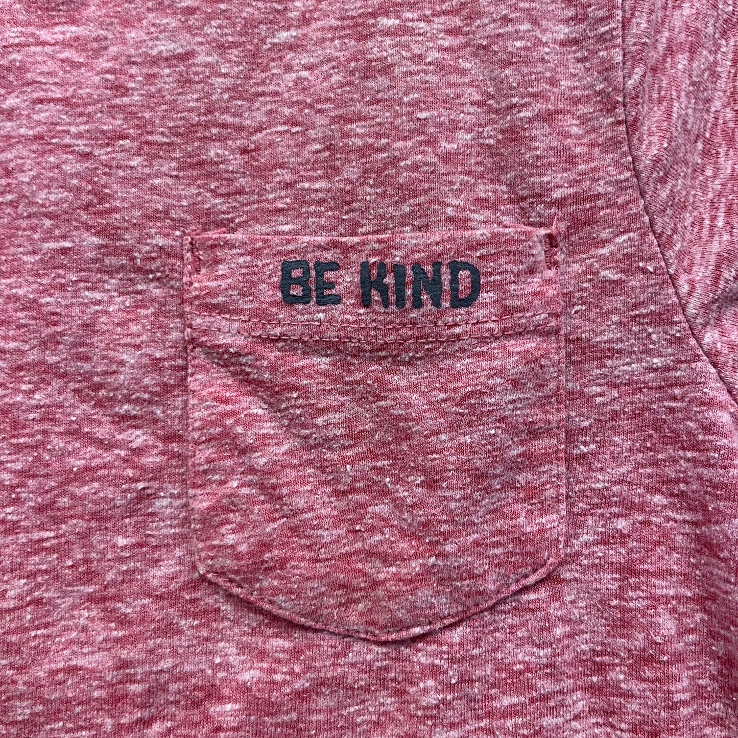 Be Kind Heathered Pocket Tee