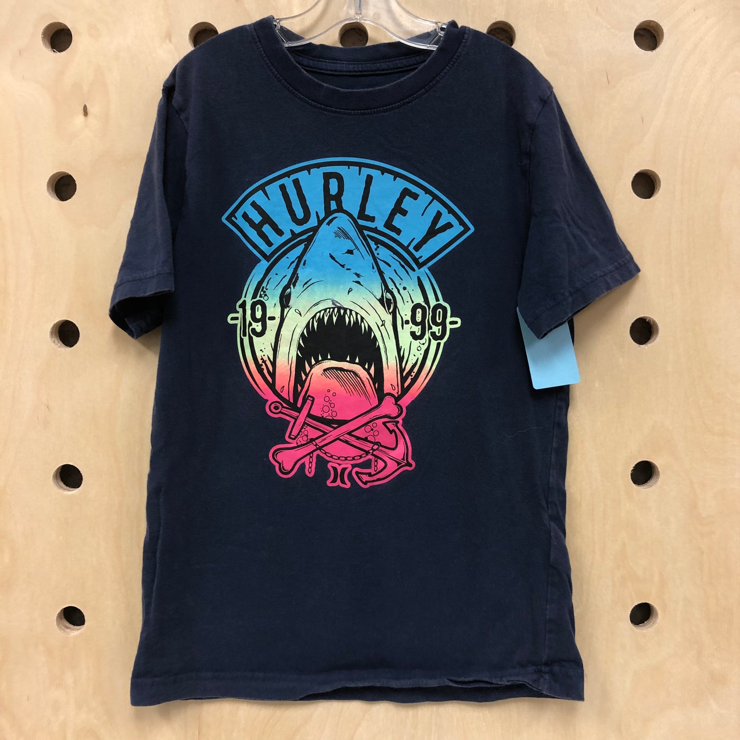 Blue Colorful Logo Tee