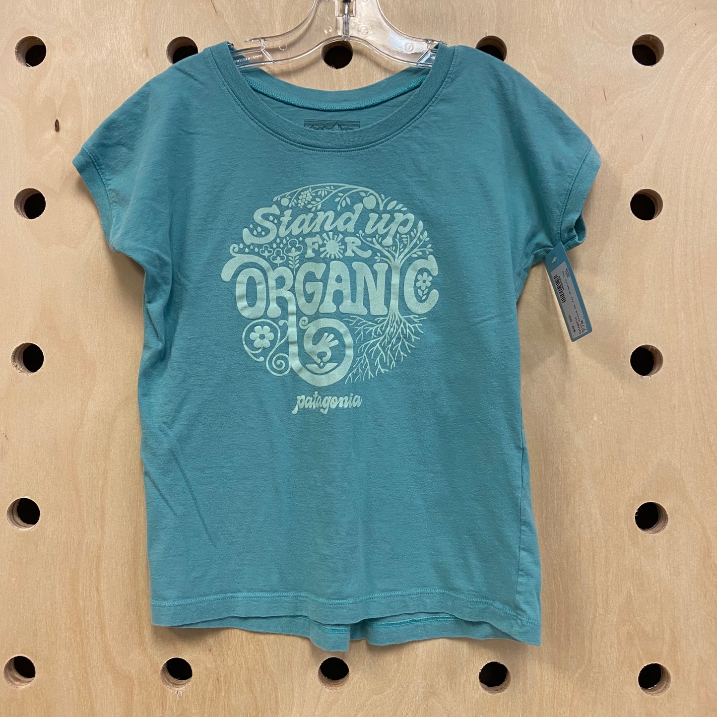 Blue Stand Up for Organic Tee