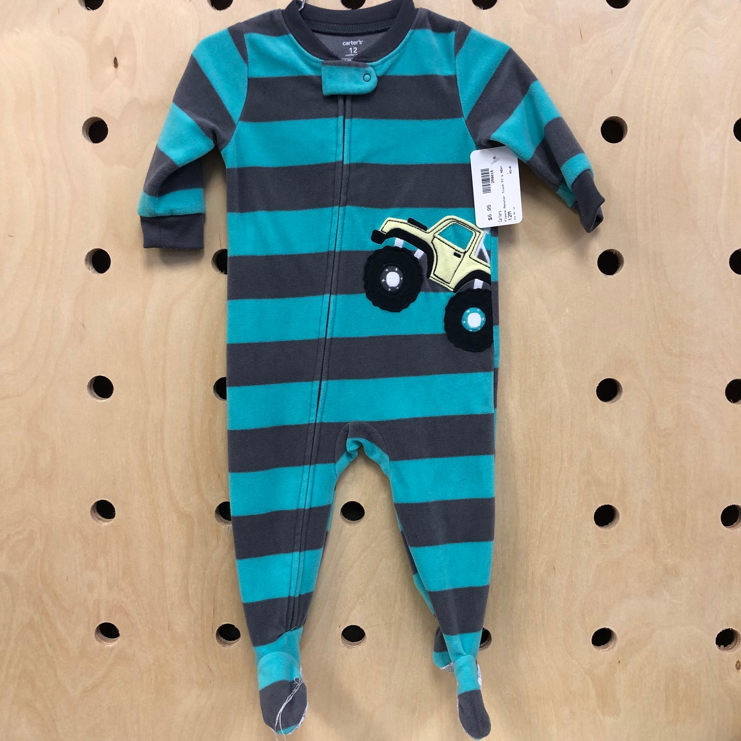 Fleece Monster Truck PJ's NEW!