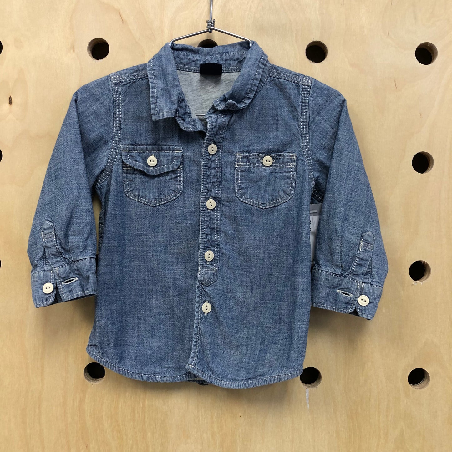 Lined Denim Shirt