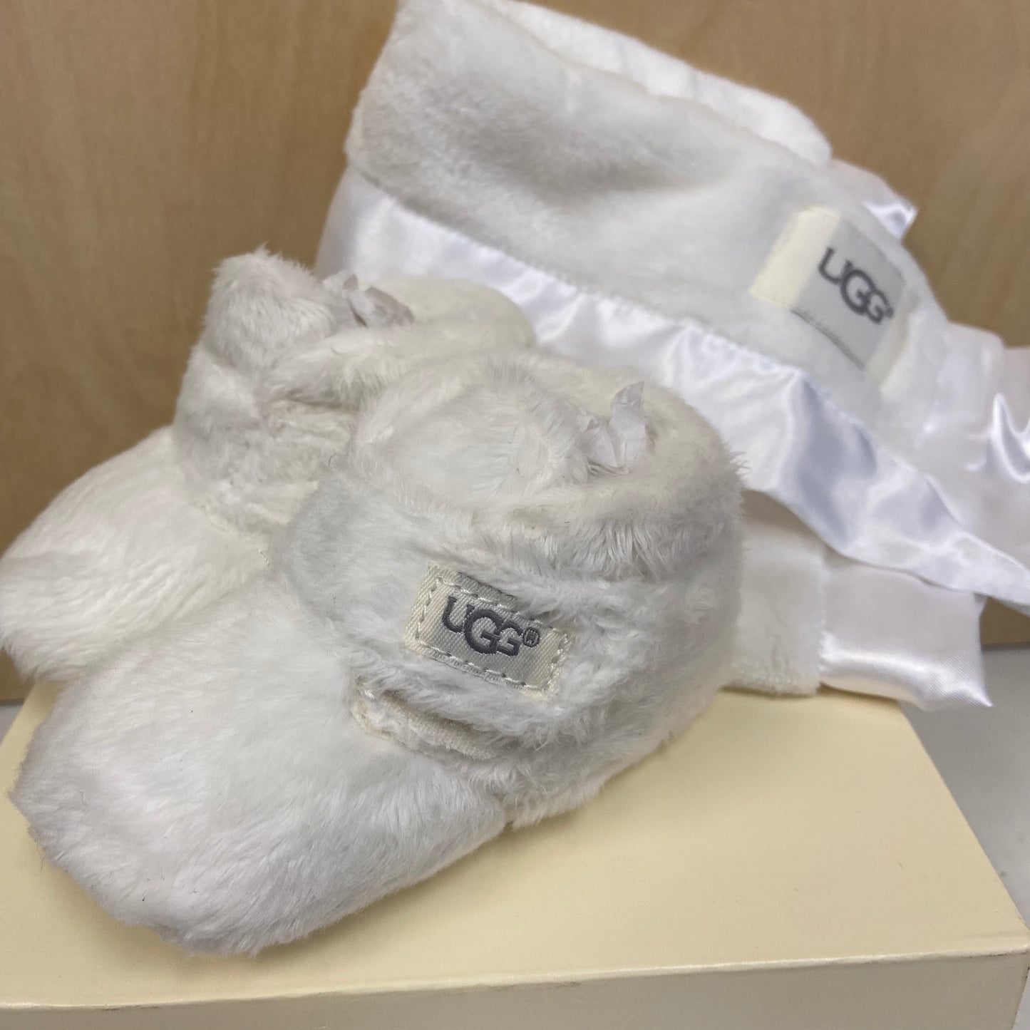 White Bixbie Booties Gift Set